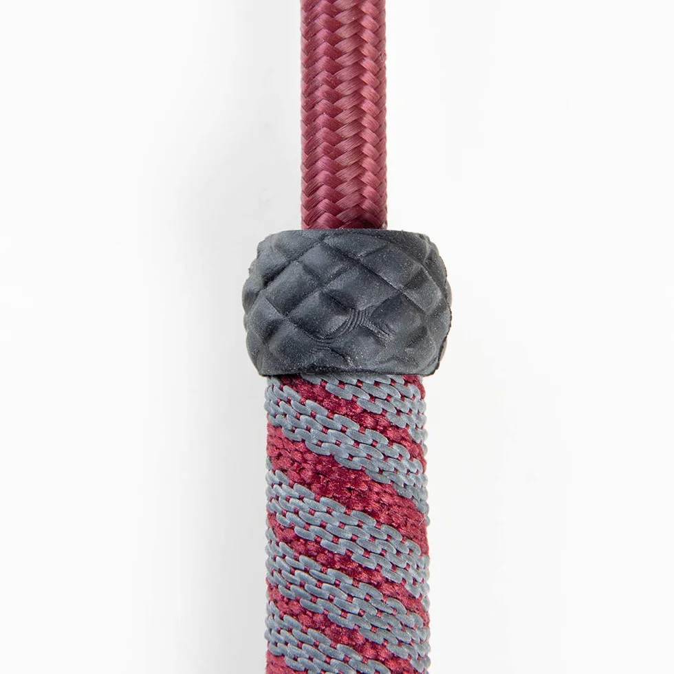 PFIFF Fusta de Doma 110 cm Núcleo de Fibra de Vidrio Mango de Goma Bicolor Burdeos