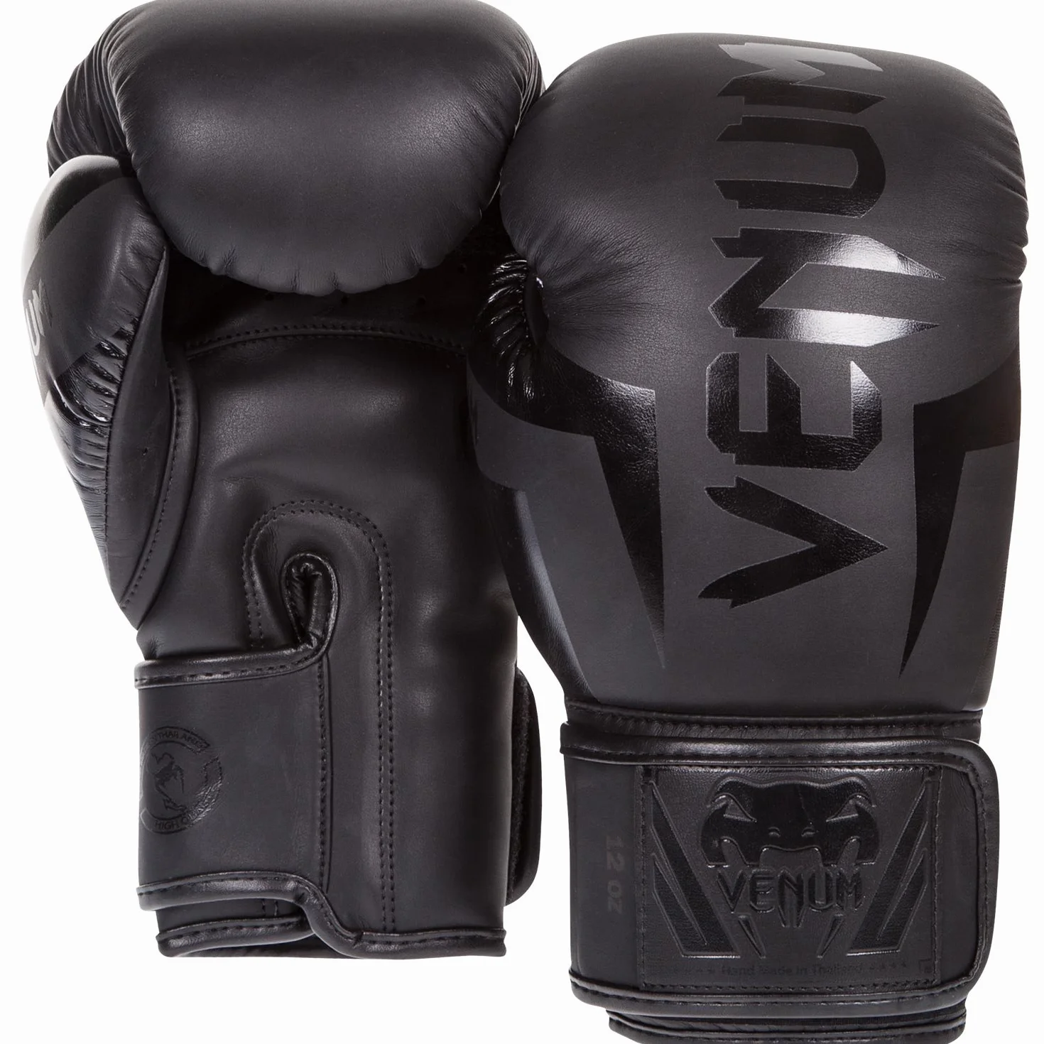 VENUM Elite Standup espinilleras, Unisex, Color Negro/Blanco, tamaño M
