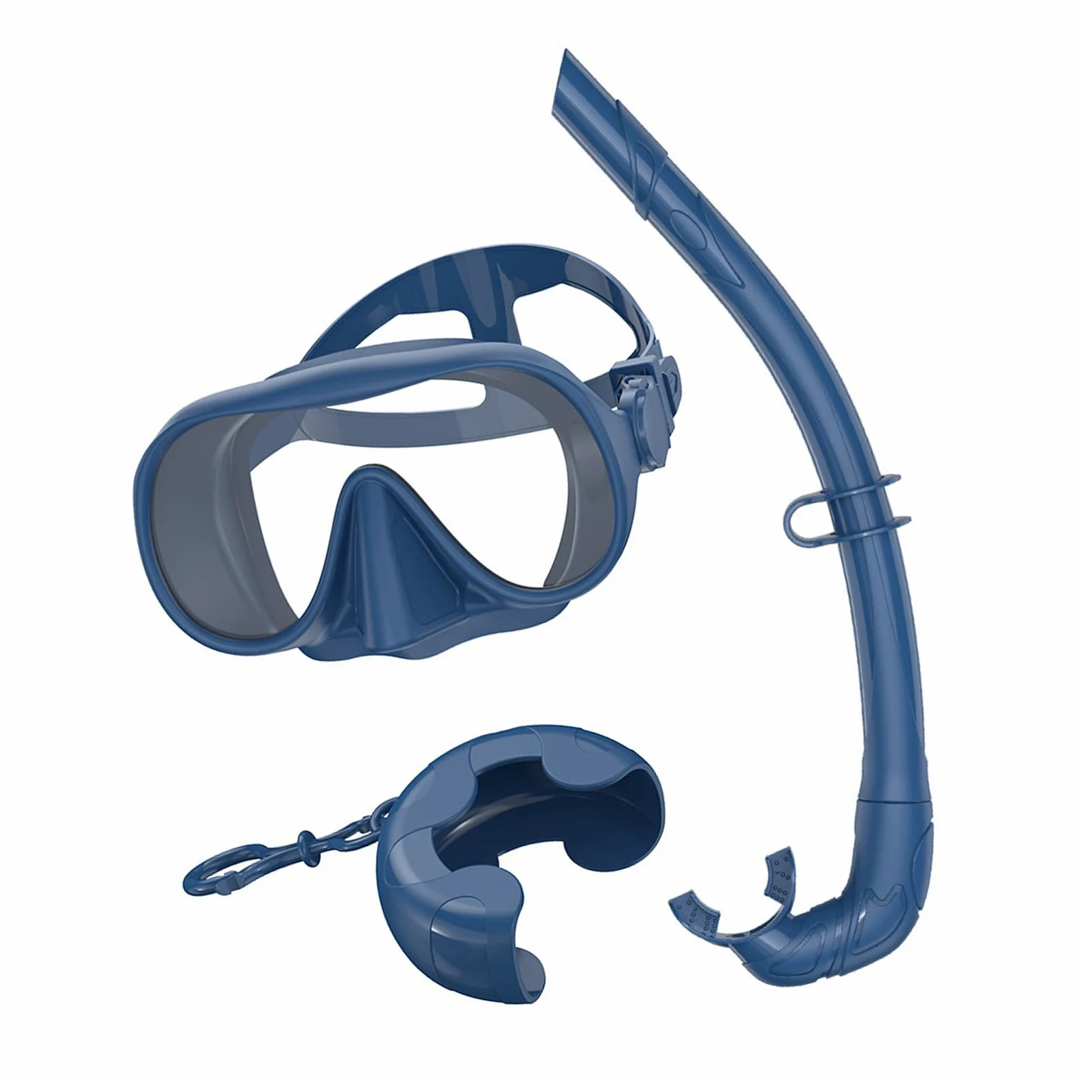 Gafas de buceo, gafas de natación, gafas de buceo, antifugas, 180 grados, panorámicas, vistas amplias, esnórquel bajo el agua para adultos