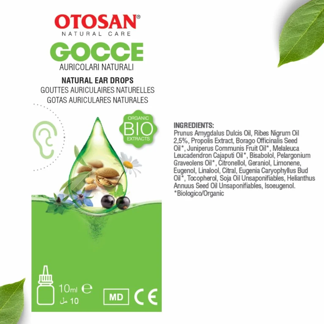 Otosan Gotas naturales para los oídos, 10 ml