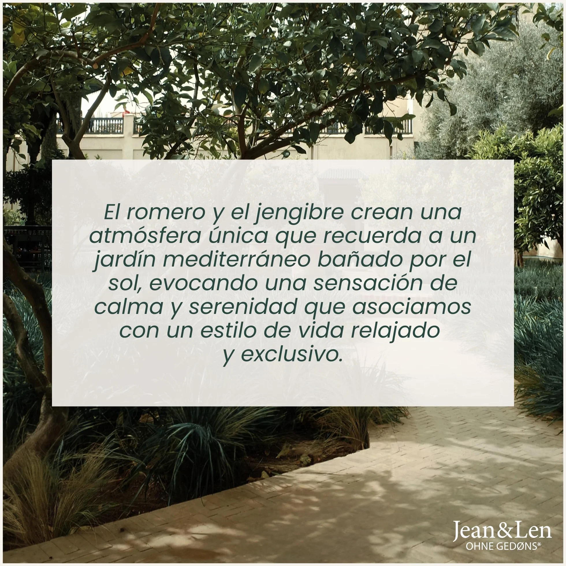 Jean & Len Home Perfume ambientador spray 500 ml Rosemary & Ginger