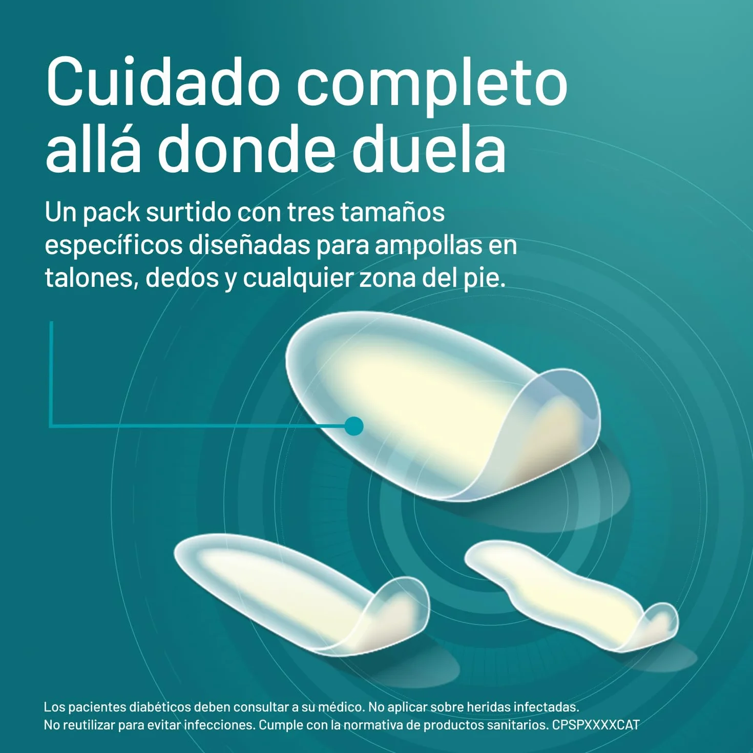 COMPEED Ampollas Surtido Apósitos Hidrocoloides Pack 5 uds.