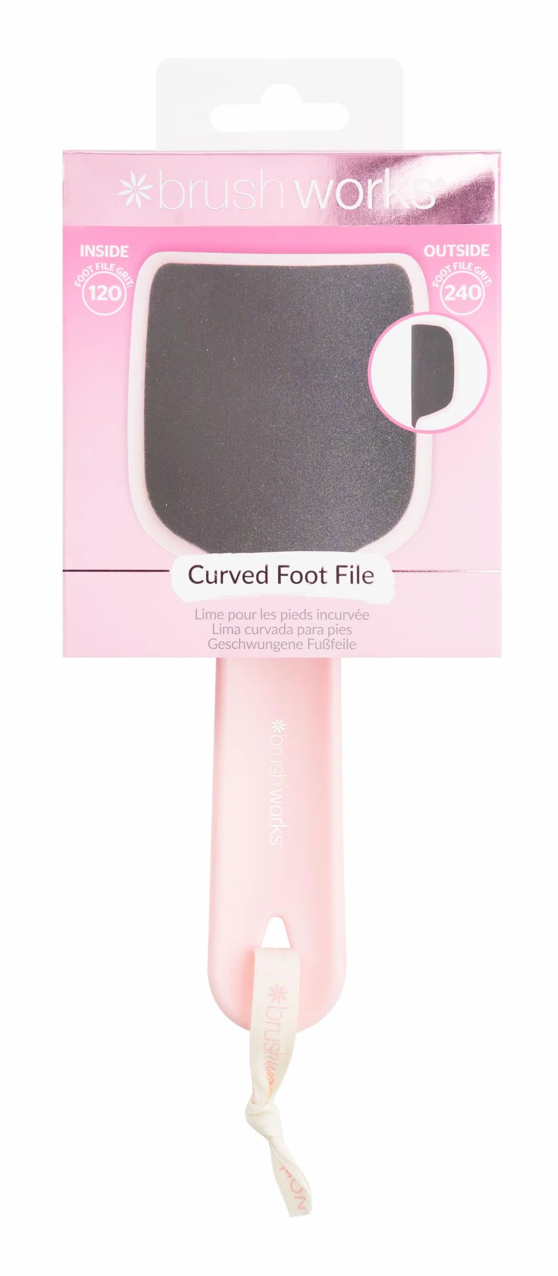 Brushworks Curved Foot File