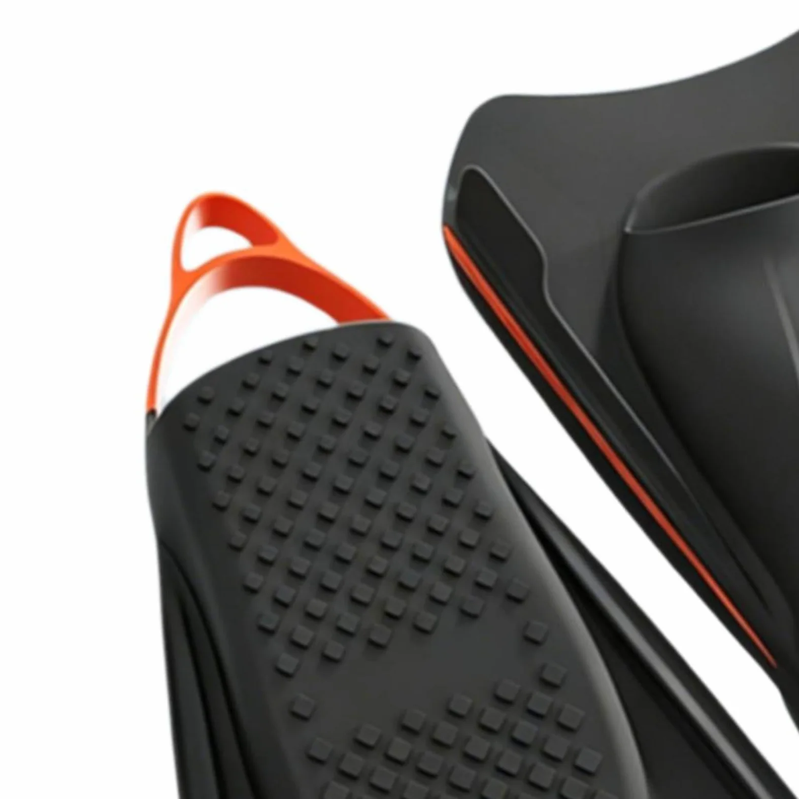 perfk 2 Aletas de Entrenamiento para natación, Accesorios de práctica, Aletas de natación de Viaje, Cortas para Buceo, Actividades al Libre y bajo el