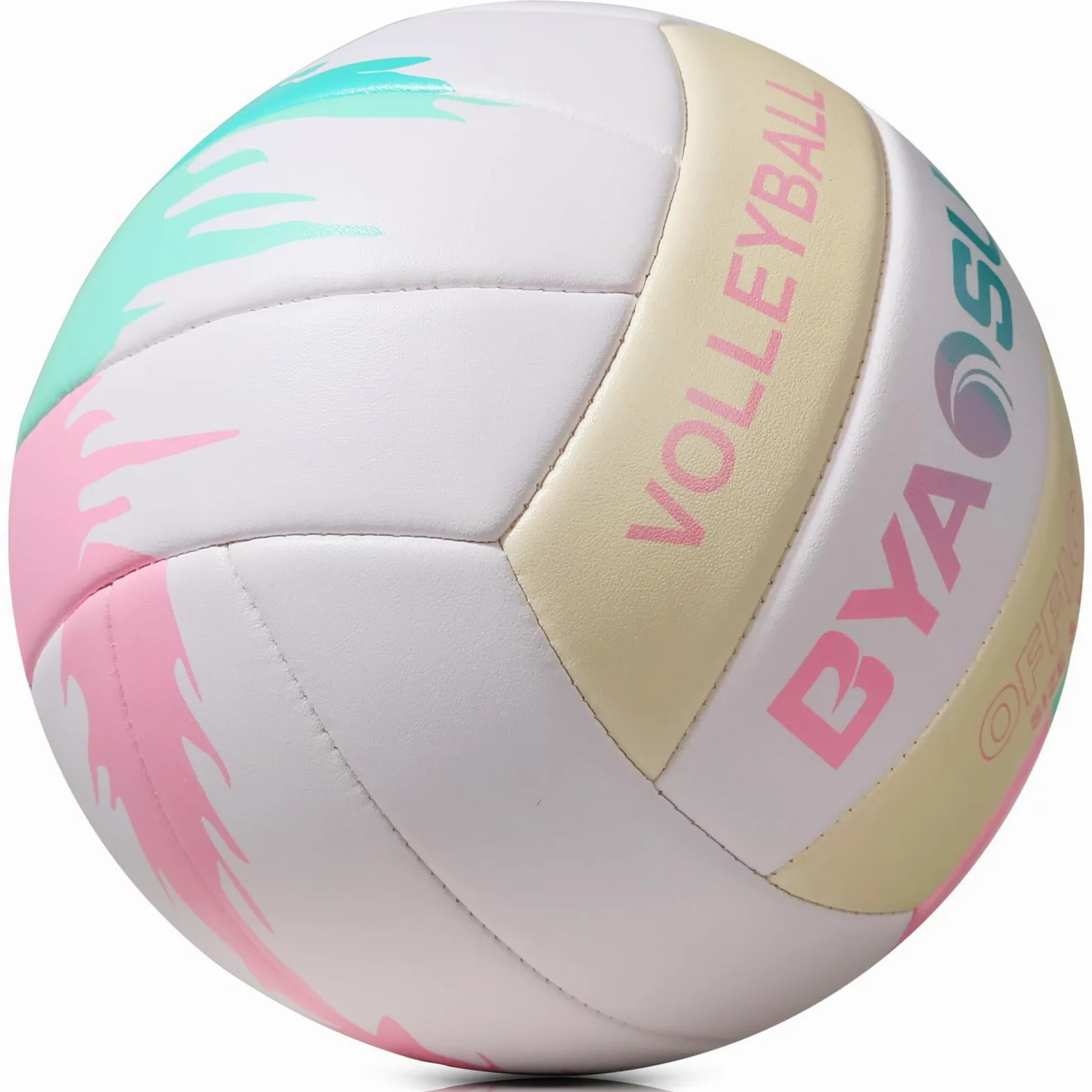 Balón de voleibol oficial suave para interiores y exteriores, tamaño 5, voleibol de entrenamiento para principiantes, adolescentes y adultos