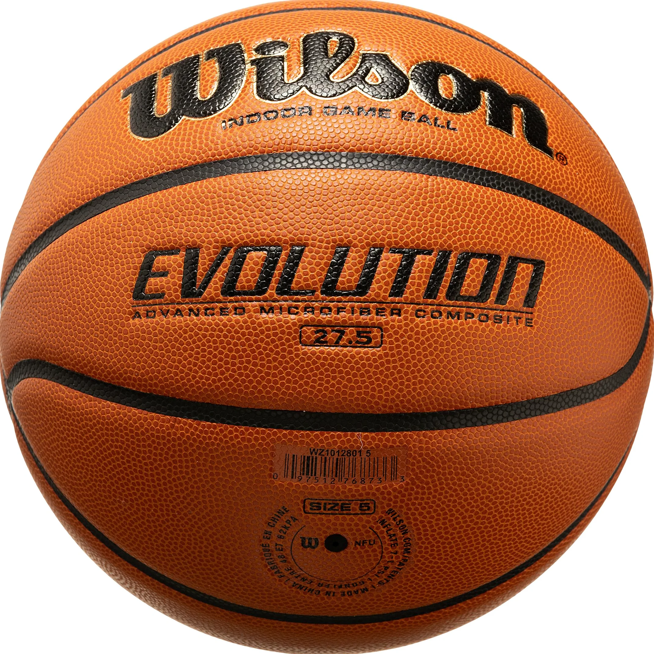Wilson Evolution 5 DBB - Balón de baloncesto, color marrón