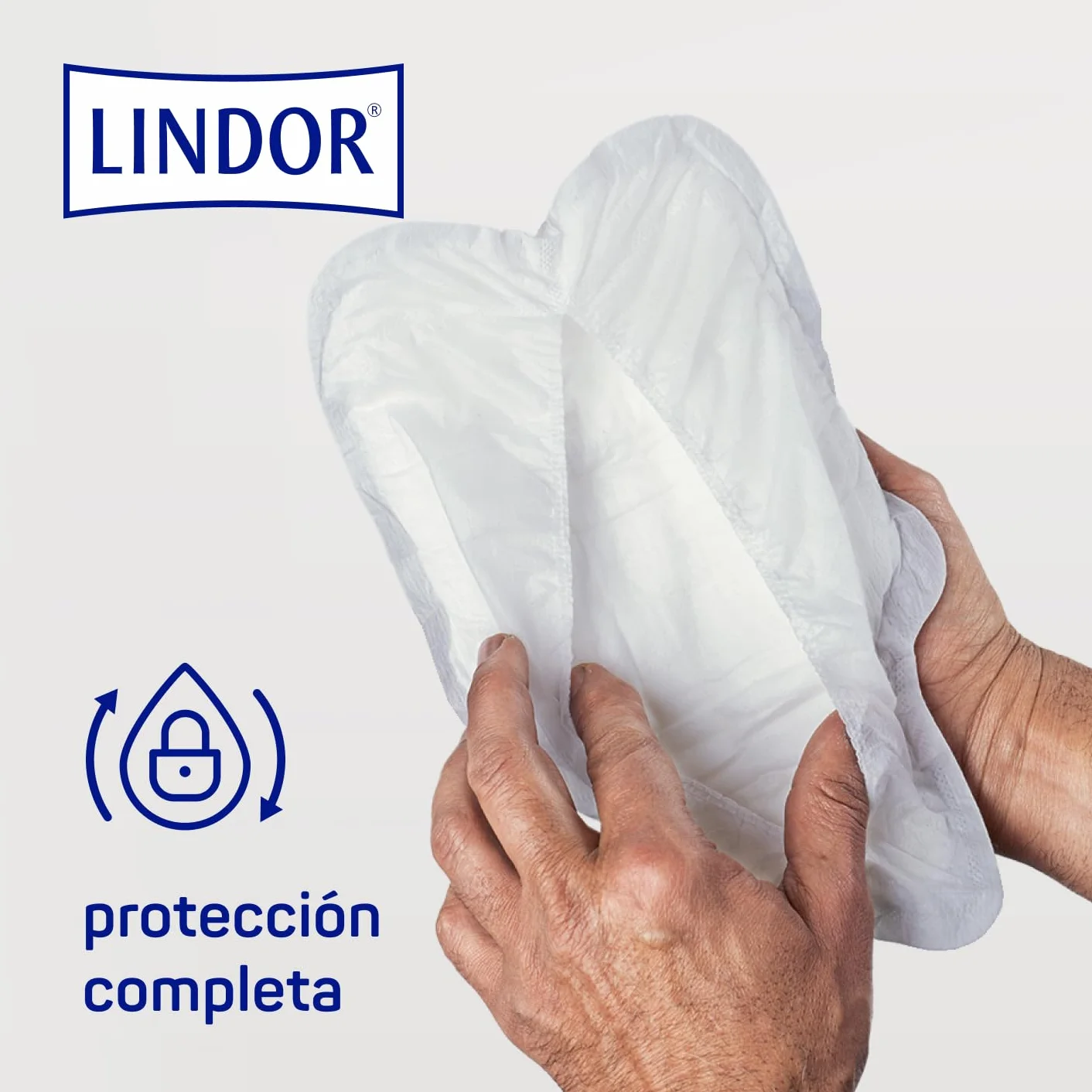 Lindor Protectores para Hombres con Pérdidas de Orina, Super, Compresas Absorbentes Incontinencia, 14 uds