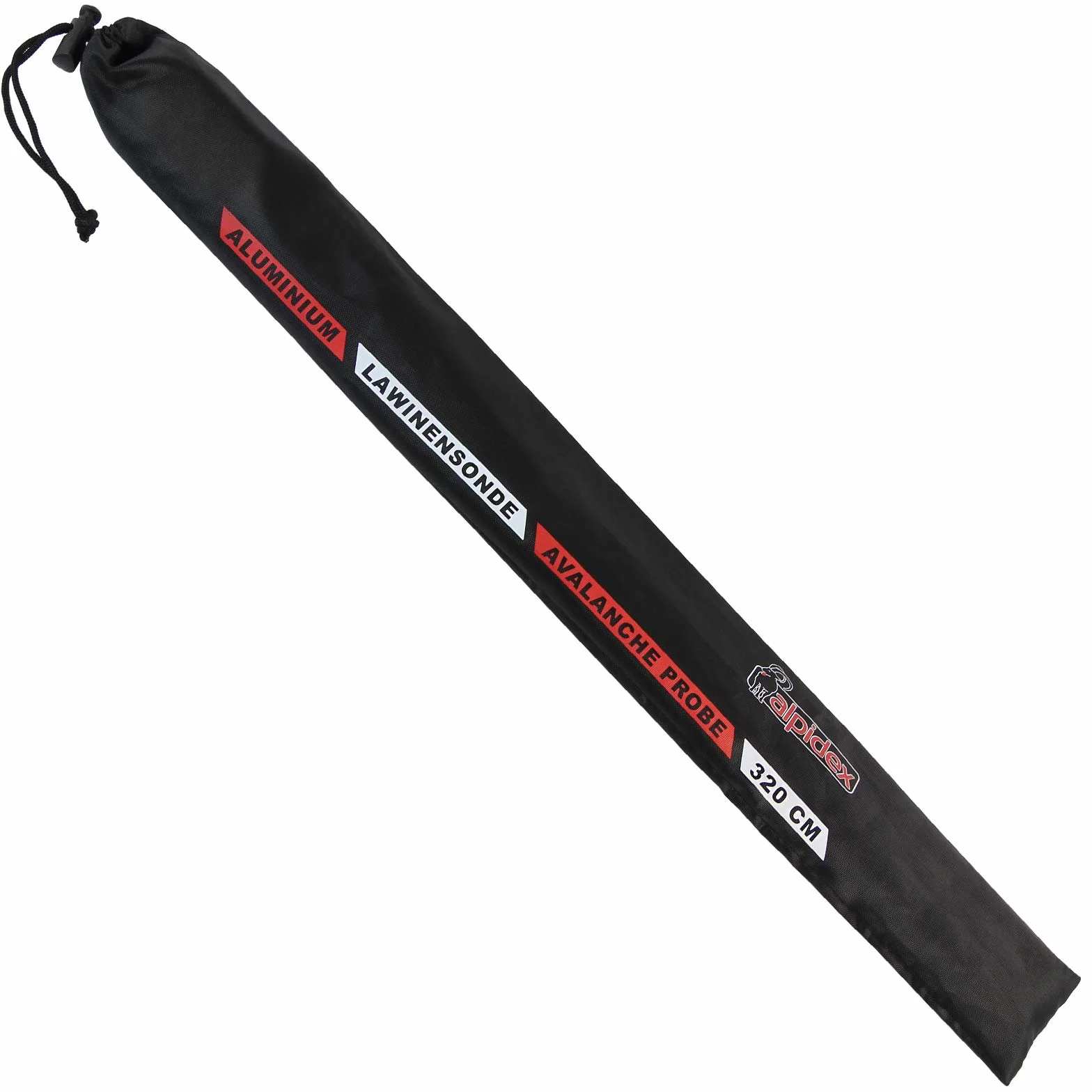 ALPIDEX Sonda Avalancha Aluminio 260 cm 320 cm