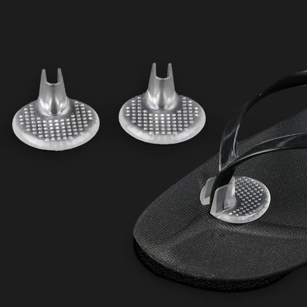 Almohadillas de gel de silicona para sandalias, protectores de dedos y plantillas