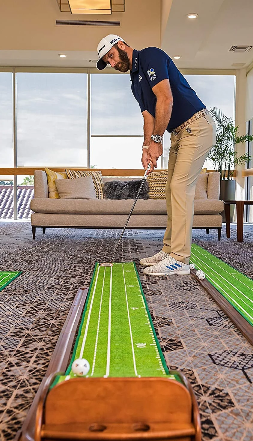 Practice Alfombrilla de Putting Alfombrilla Oficial de Dustin Johnson