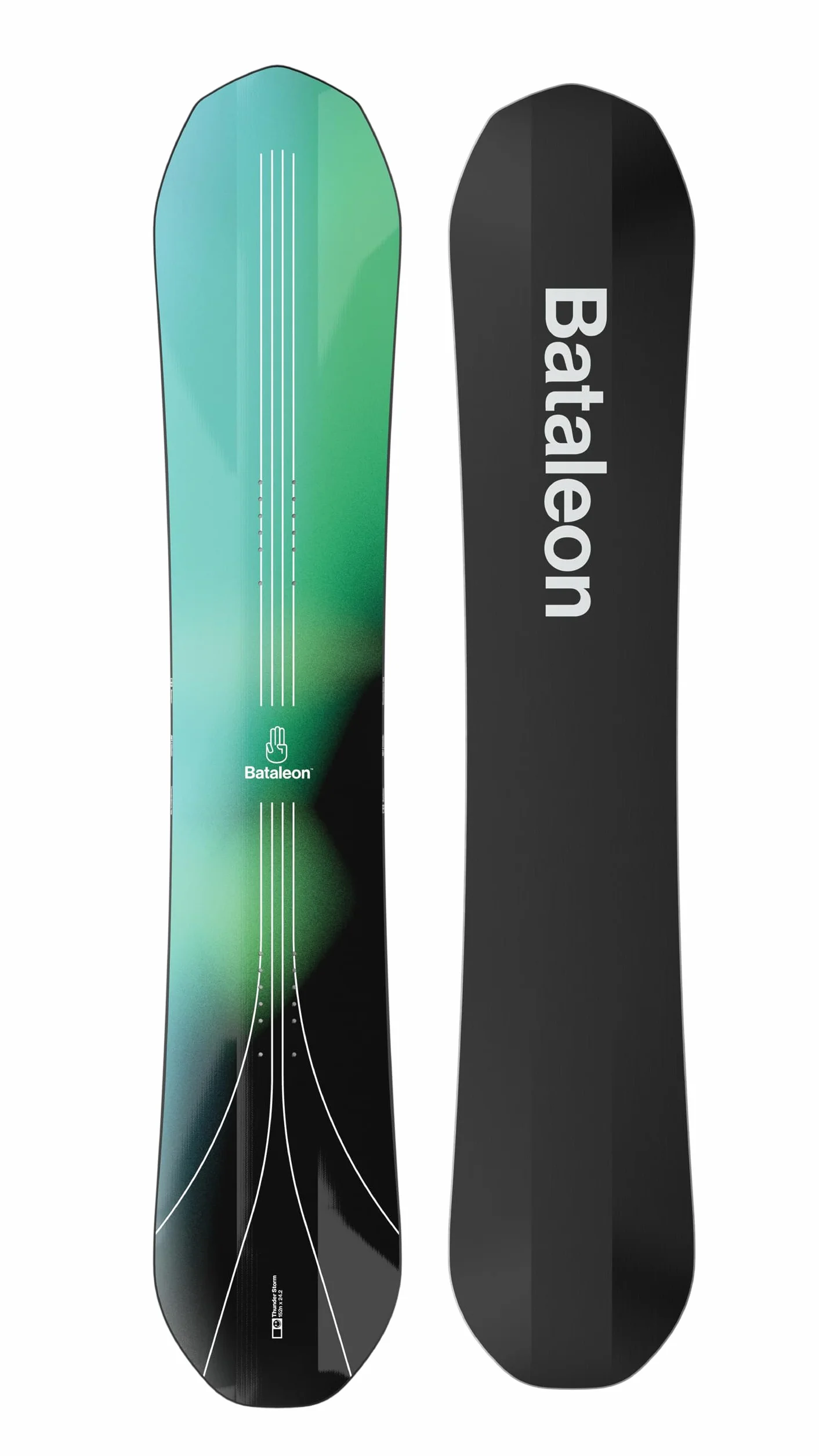 Bataleon Thunderstorm - Tabla de snowboard direccional para hombre