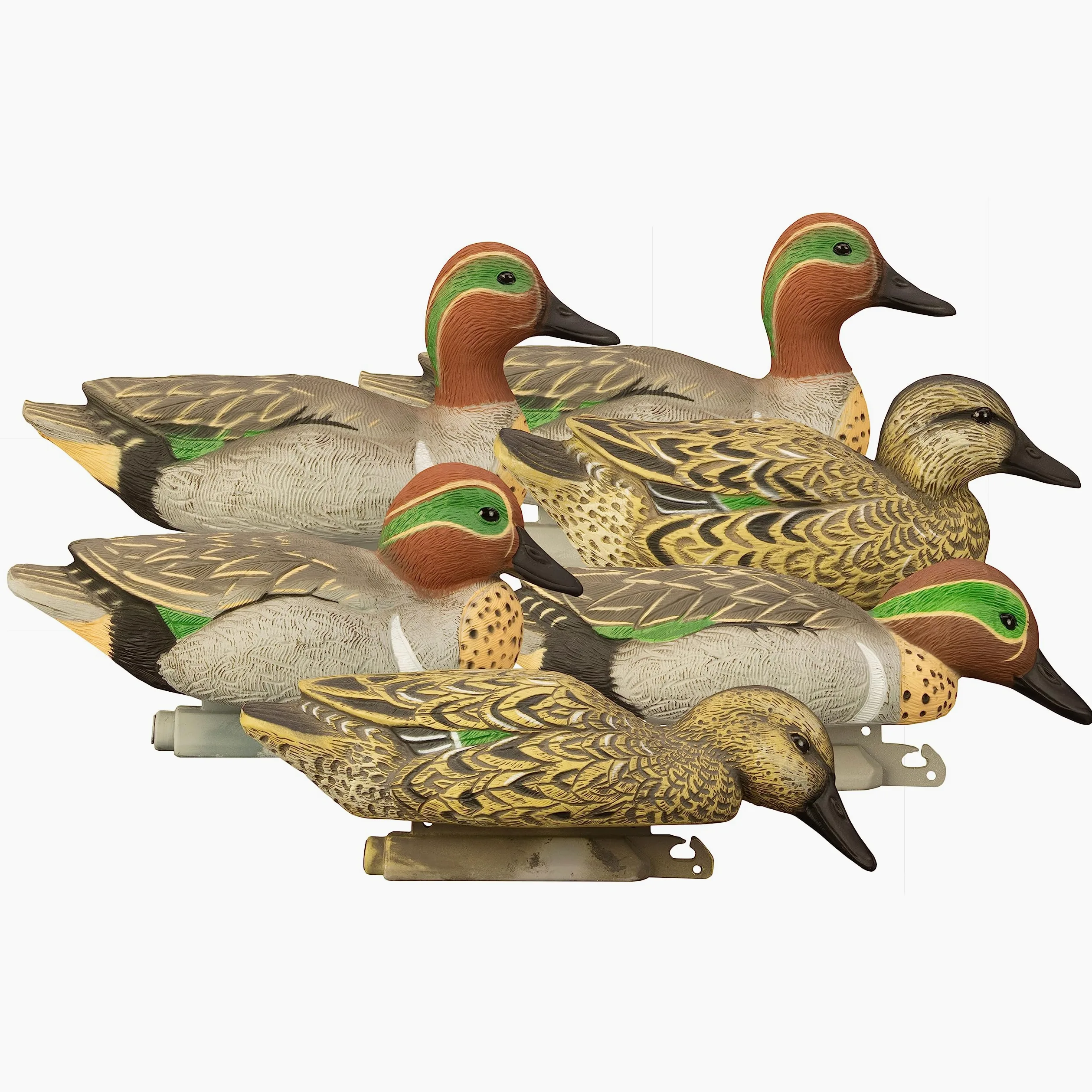 Higdon Outdoors Señuelos estándar de Pato Verde Azulado, Relleno de Espuma