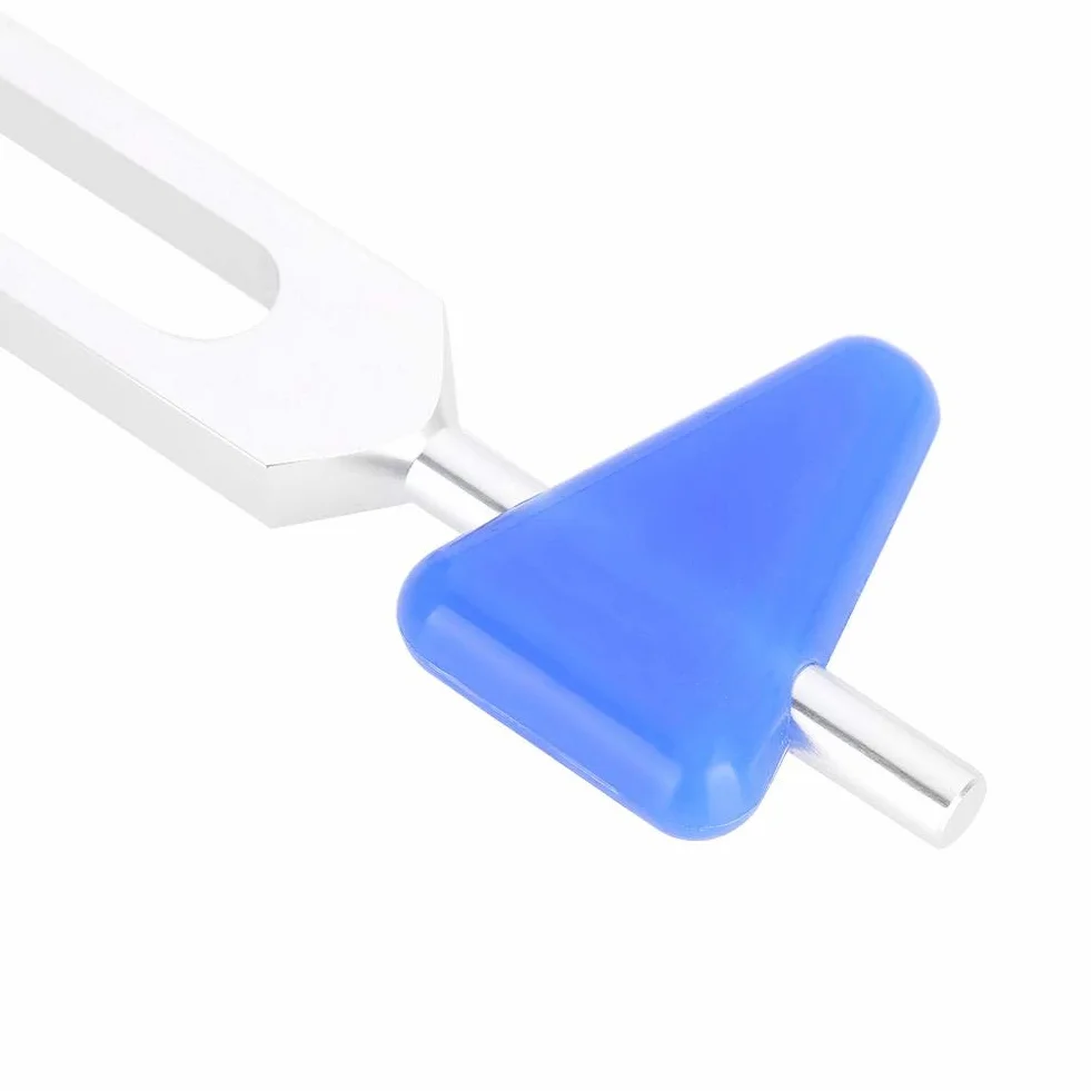 Diapasón de aleación de Aluminio 136.1Hz 9.1 x 1.6 Pulgadas Kit de Baja Frecuencia con Mazo
