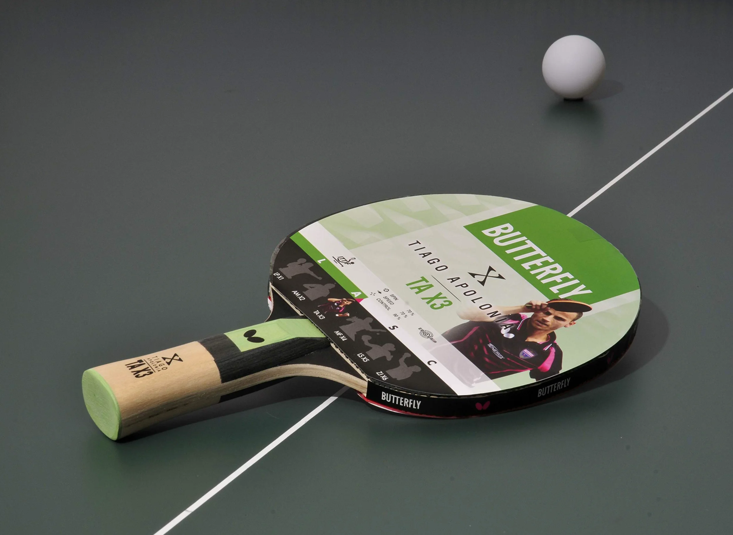 Butterfly Tiago Apolonia Tax3, Ping Pong Unisex Adulto, Multicolor, M