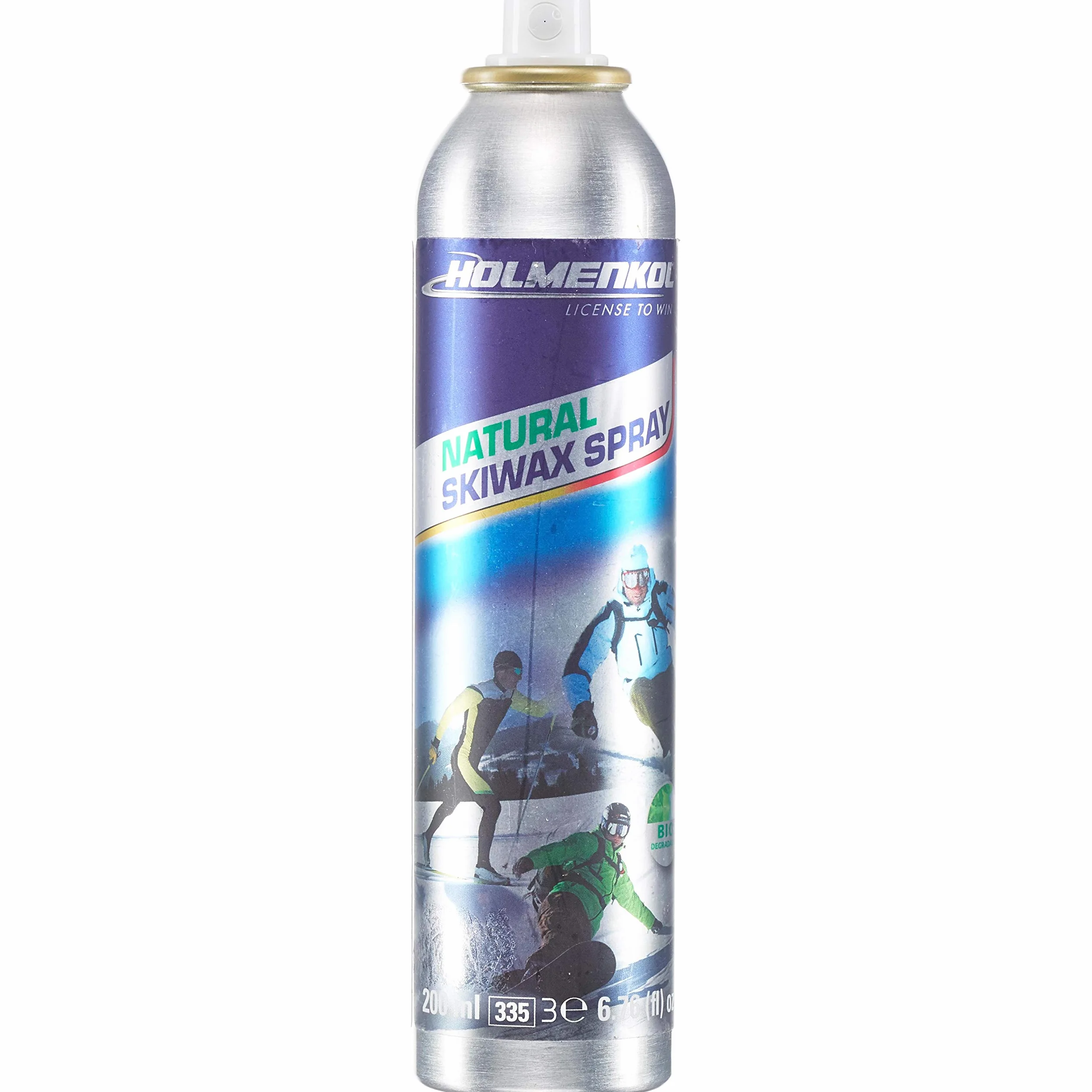 Holmekol Natural Wax Spray 200ml für Ski und Snowboarder und Langlauf