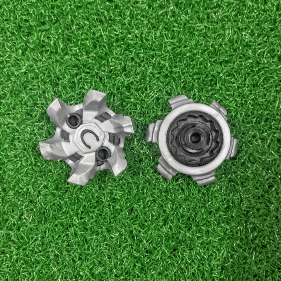 Golf Shoe Spikes,18 Pcs Golf Shoe Spikes for Golf Shoes Rubber Soft Spike Studs Replacement Cleats Golf Spikes Pins