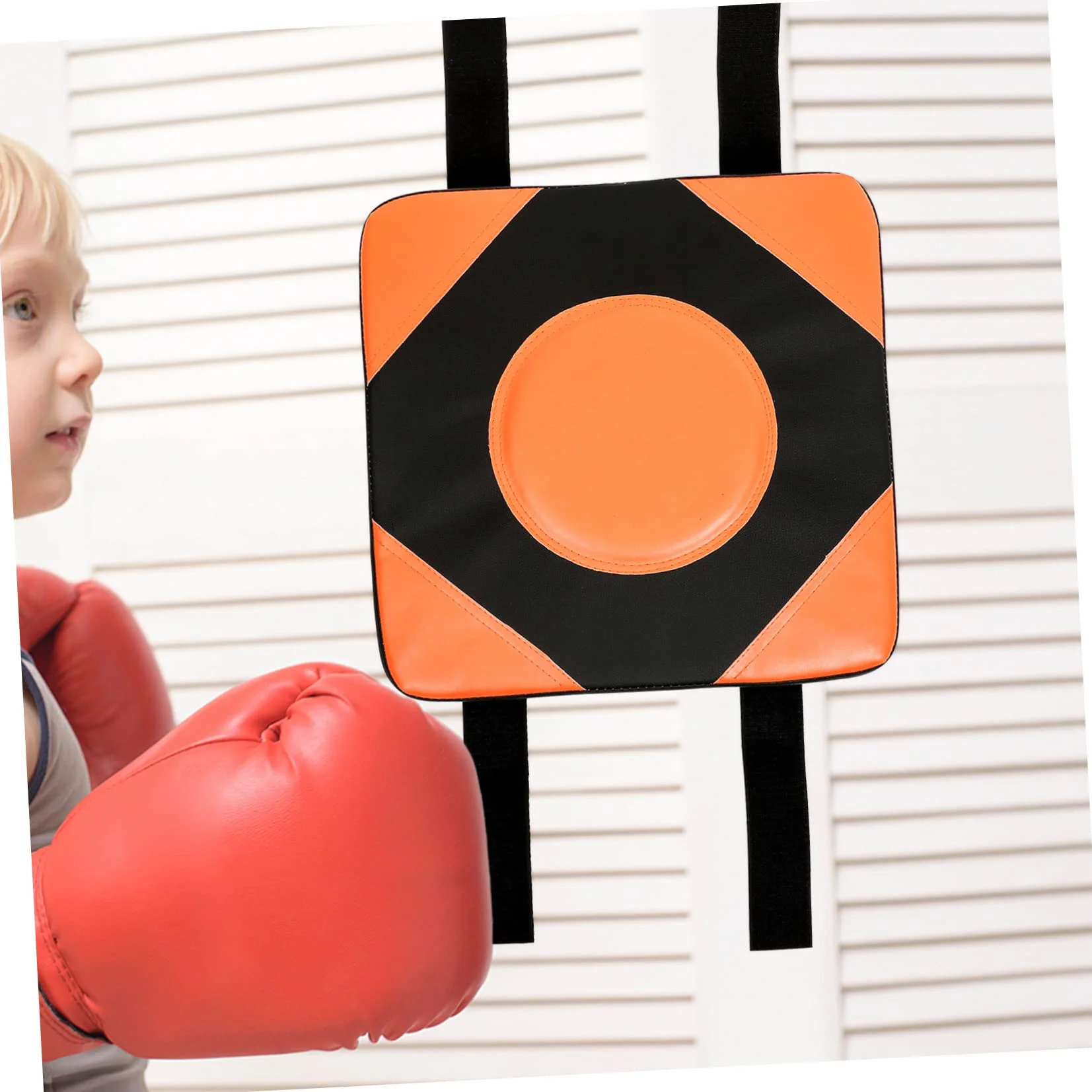 Almohadilla de Boxeo de Pared con Correa Adhesiva de Entrenamiento Resistente para Boxeo y Marciales para Casa y Gimnasio Vibrante