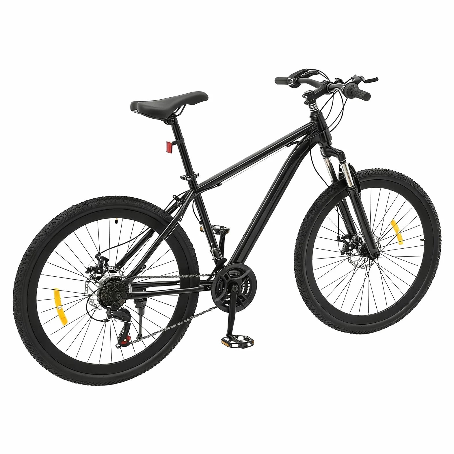 Mountain Hardtail - Bicicleta de montaña para adultos de 26 pulgadas, 21 velocidades, con frenos de disco y horquilla de suspensión, bicicleta de ciudad a partir de 12 años hasta 100 kg, para