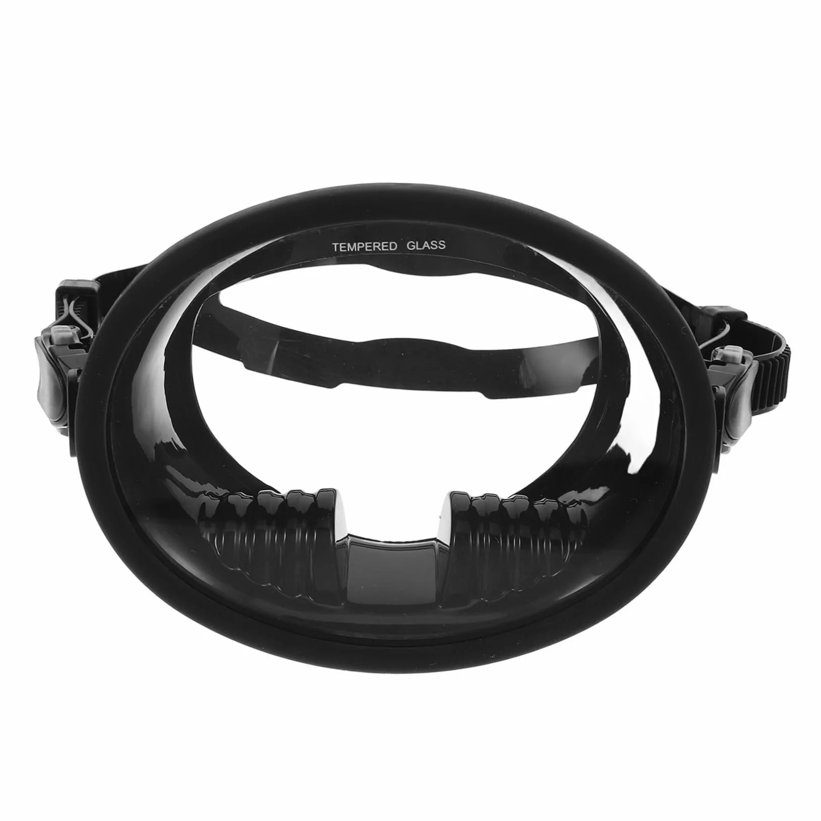 Gatuida Gafas de Buceo con Campo de Visión Amplio Alimenticio Lente de Vidrio Templado Cómodas y Duraderas para Adultos para Snorkeling y Natación