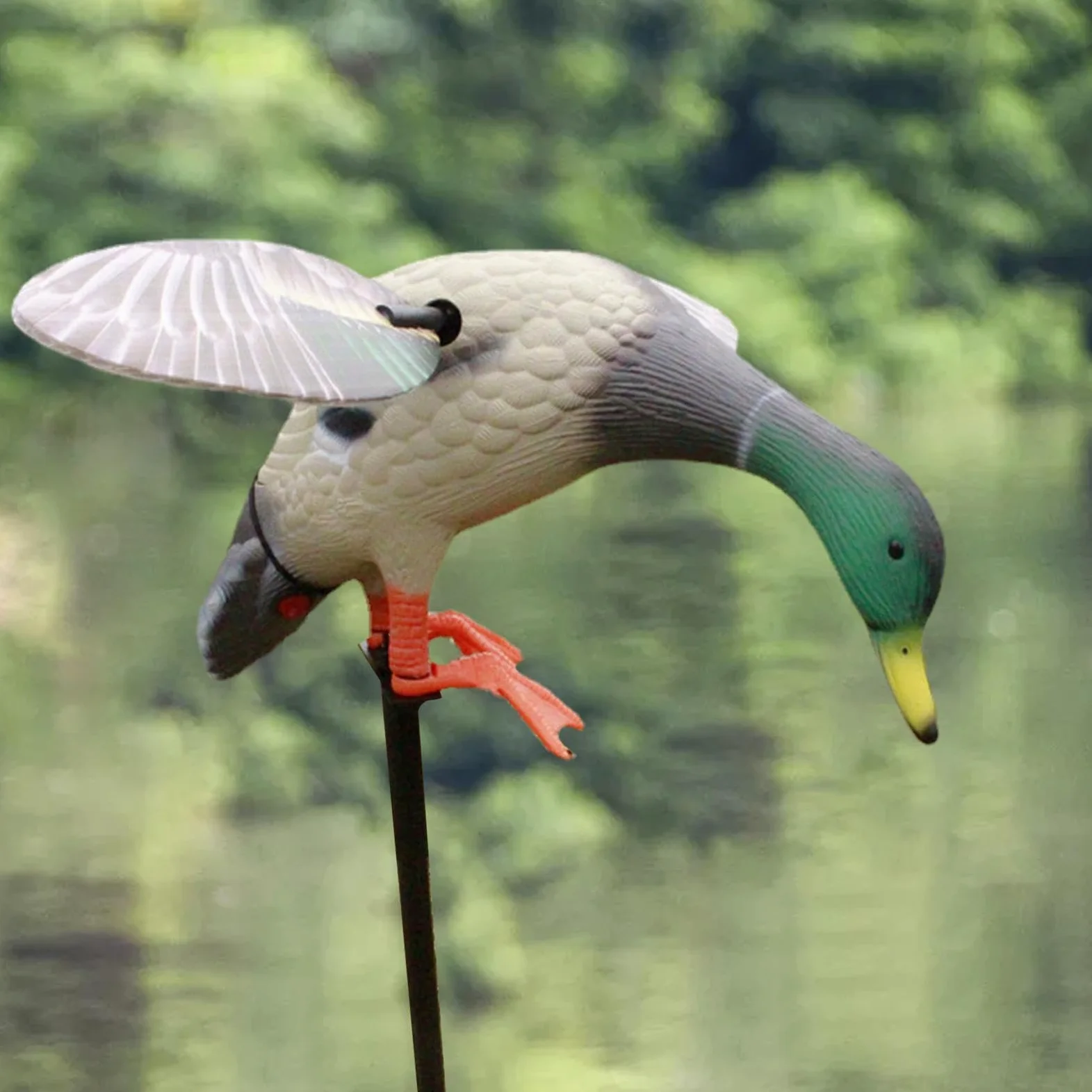 Señuelo Eléctrico ,Mallard Wing Flexible Pato Señuelo | Pato Eléctrico Señuelo Alimentado por Batería Para Caza Más Rápido