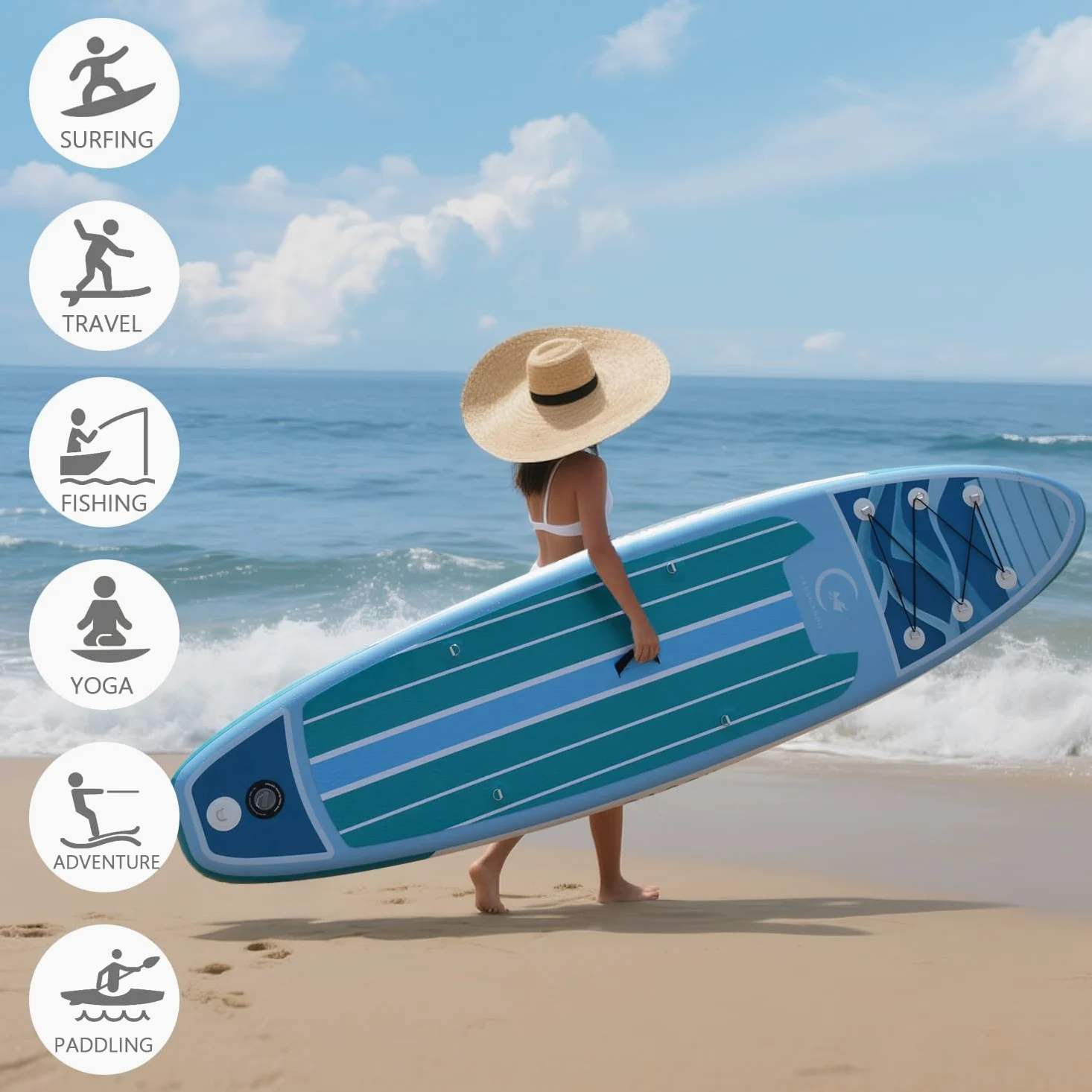 Stand Up Paddle Board SUP - Tabla de surf hinchable