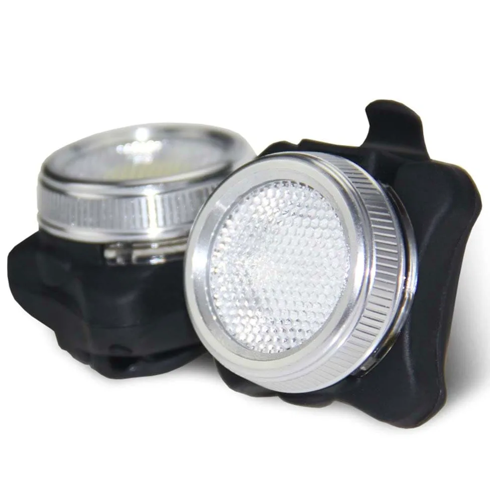 Juego de Luces Delanteras para Bicicleta con Carga USB, Luces traseras de Advertencia para Bicicleta, Luces COB de Doble Color para Bicicleta, Accesorios para Bicicleta de montaña