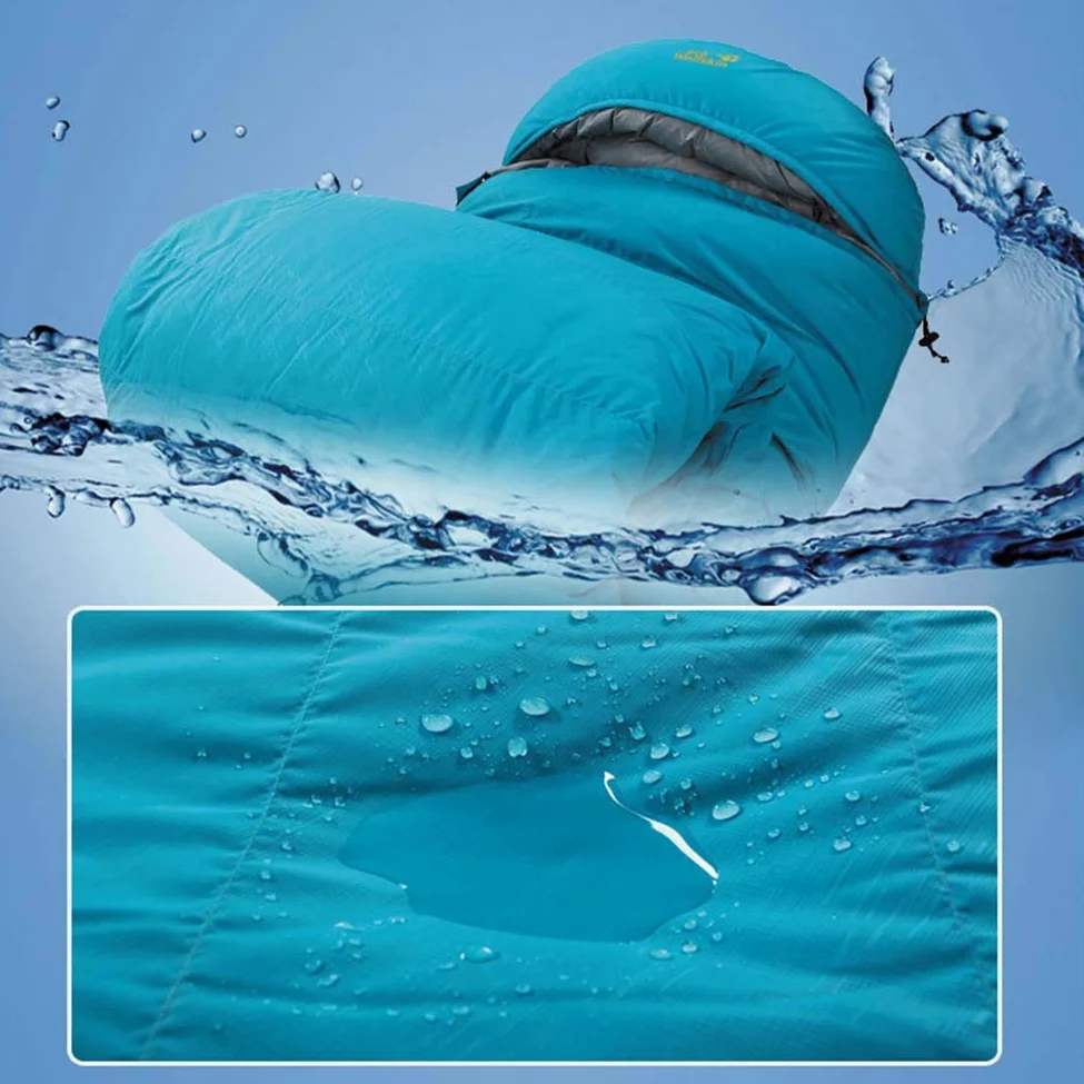 Saco De Dormir De Invierno Down | para Exteriores para Mochileros Y Montañeros con Relleno De Pluma De Pato Ultraligero Y Ultracompacto | 3-4 Temporadas