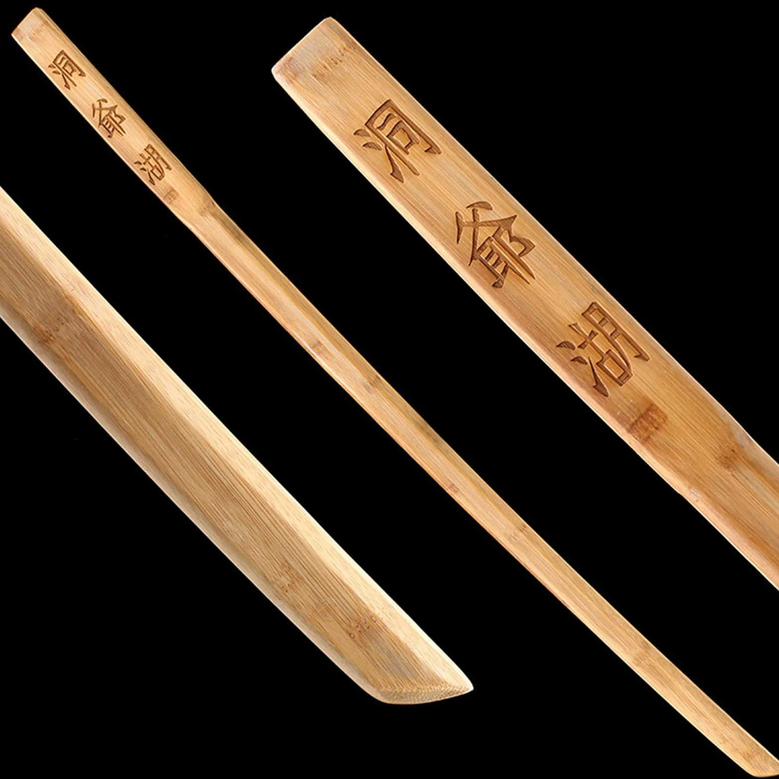 Espadas de Entrenamiento de bambú de 100cm,bokken Hecho a Mano,Espada samurái de Madera para práctica de Kendo,Regalos,exhibiciones,Cosplay,Accesorios