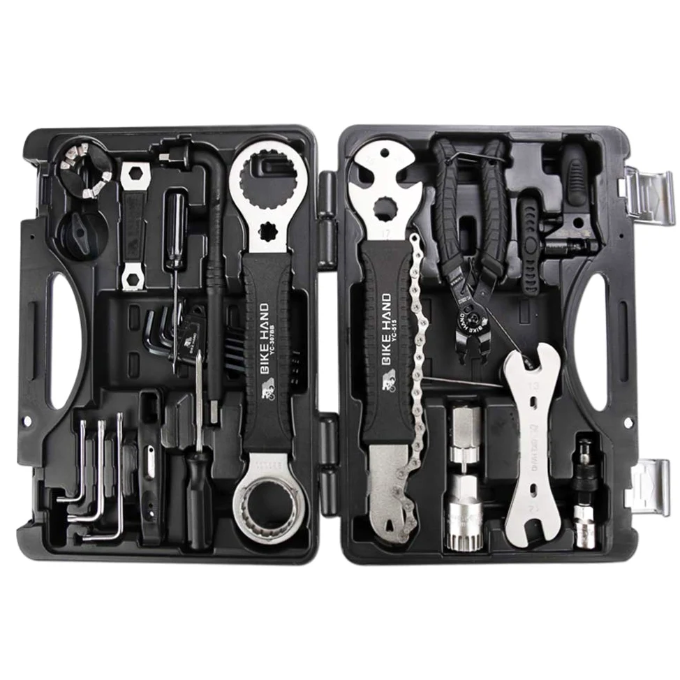 Kit de Herramientas para Bicicletas Juego de Reparación de Bicicletas Multifunción Accesorios Completos para Equipos de Ciclismo de Bicicleta de Carretera MTB