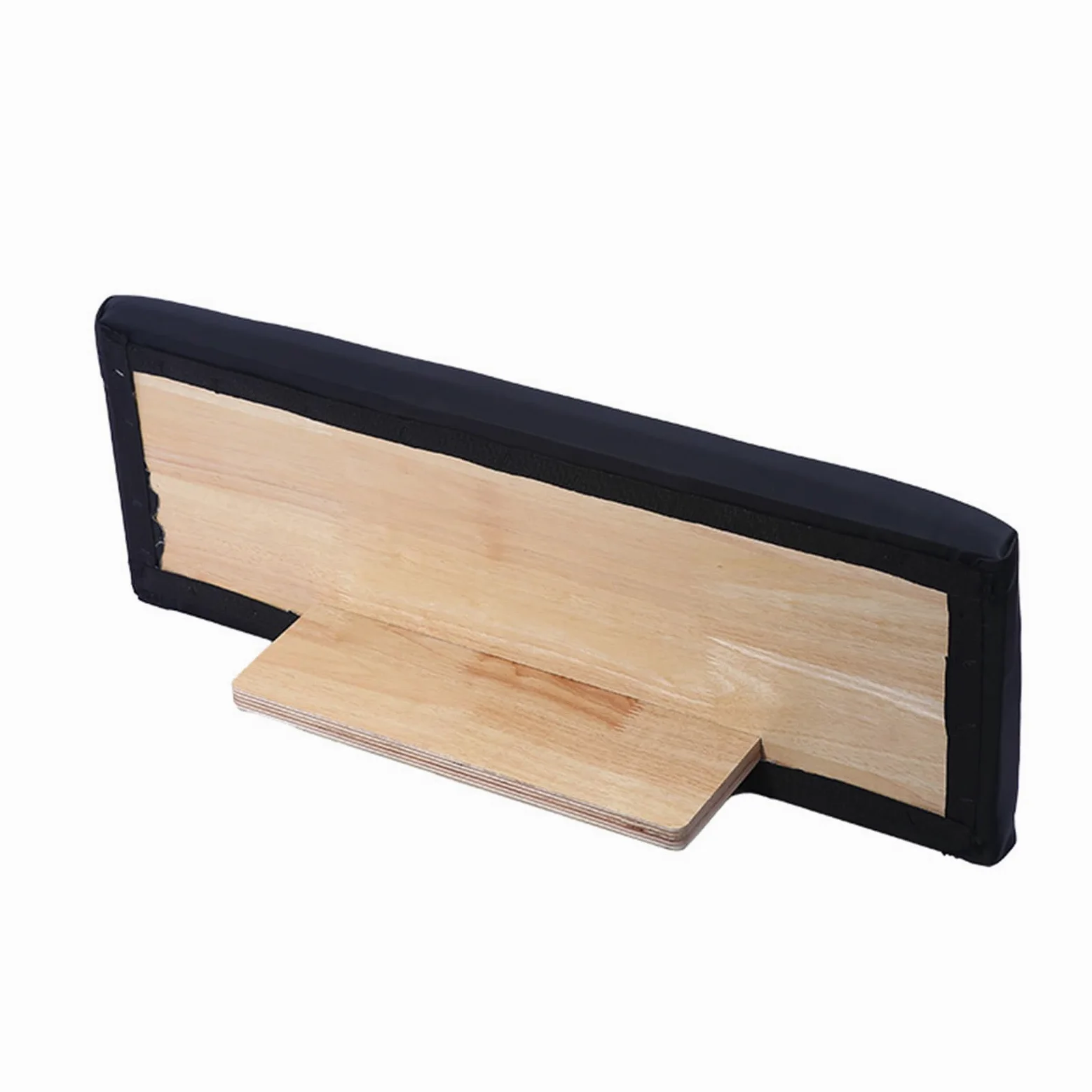 Accesorios de reforma de pilates – Extensor de plataforma acolchado, construcción de EVA y madera, diseño duradero para una mayor estabilidad