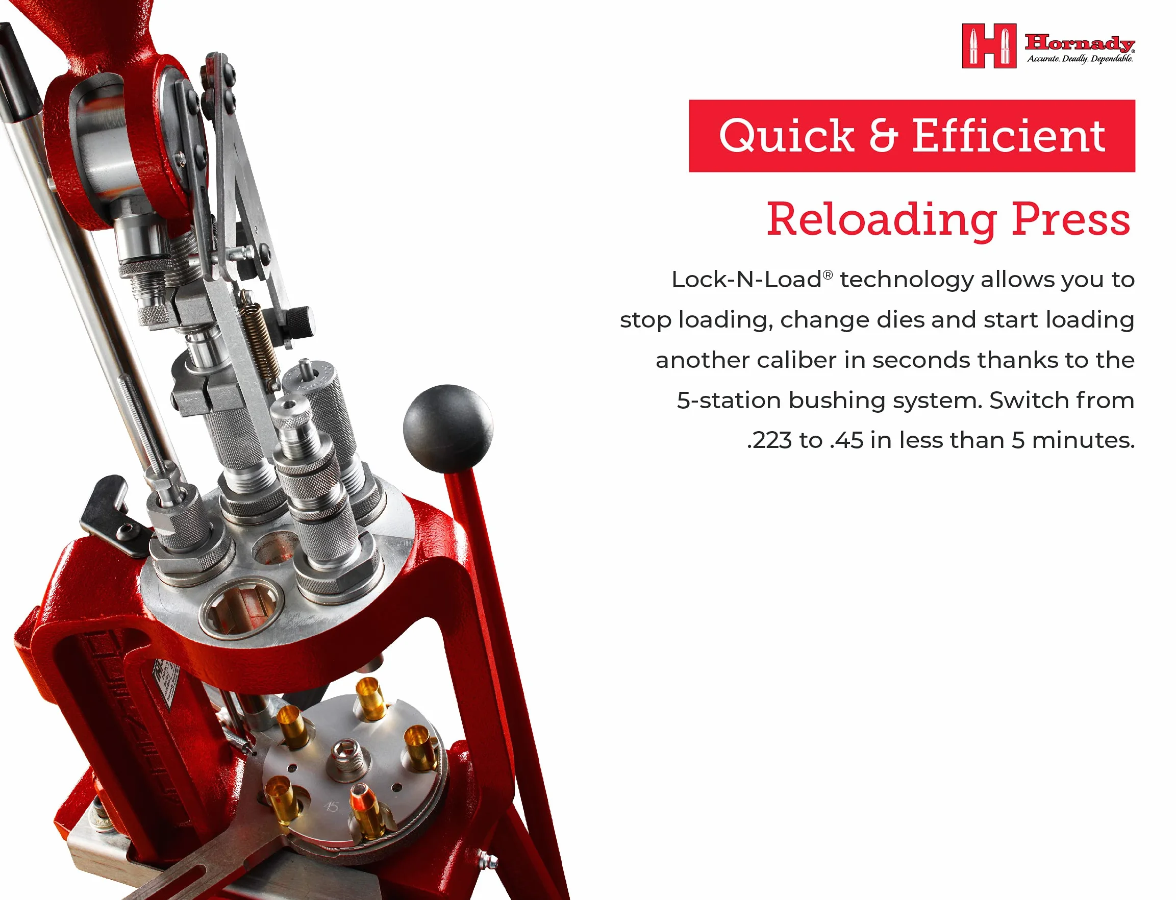 Hornady L-N-L AP Progressive Reloading Press (HORN-095100)