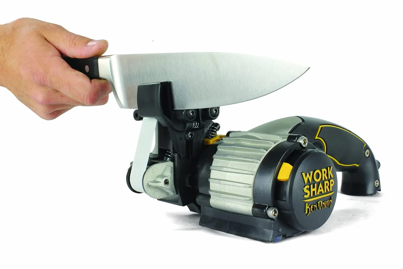 WORK SHARP Afilador de herramientas y cuchillos Ken Onion - WSKTS-KO Ken Onion Afilador de cuchillos y herramientas - La mejor herramienta de afilado profesional del mundo