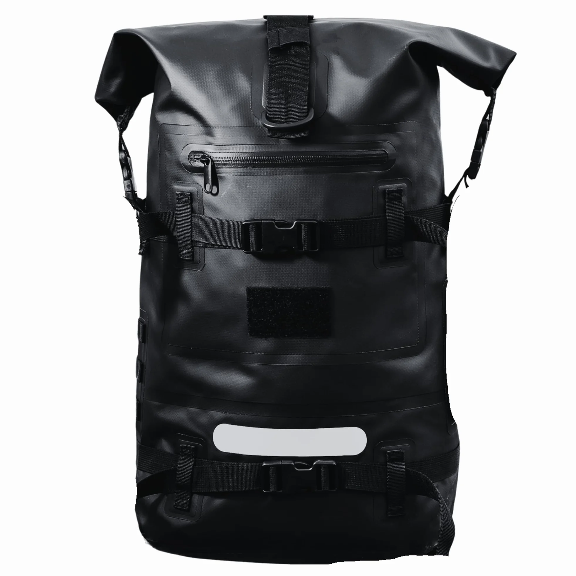 Bolsa de senderismo para mochila y bolsa impermeable | Cremallera de zinc anticorrosión impermeable | Volumen ajustable 20L a 40L | Cómodo transporte | Fijaciones Molle | Bolsillos