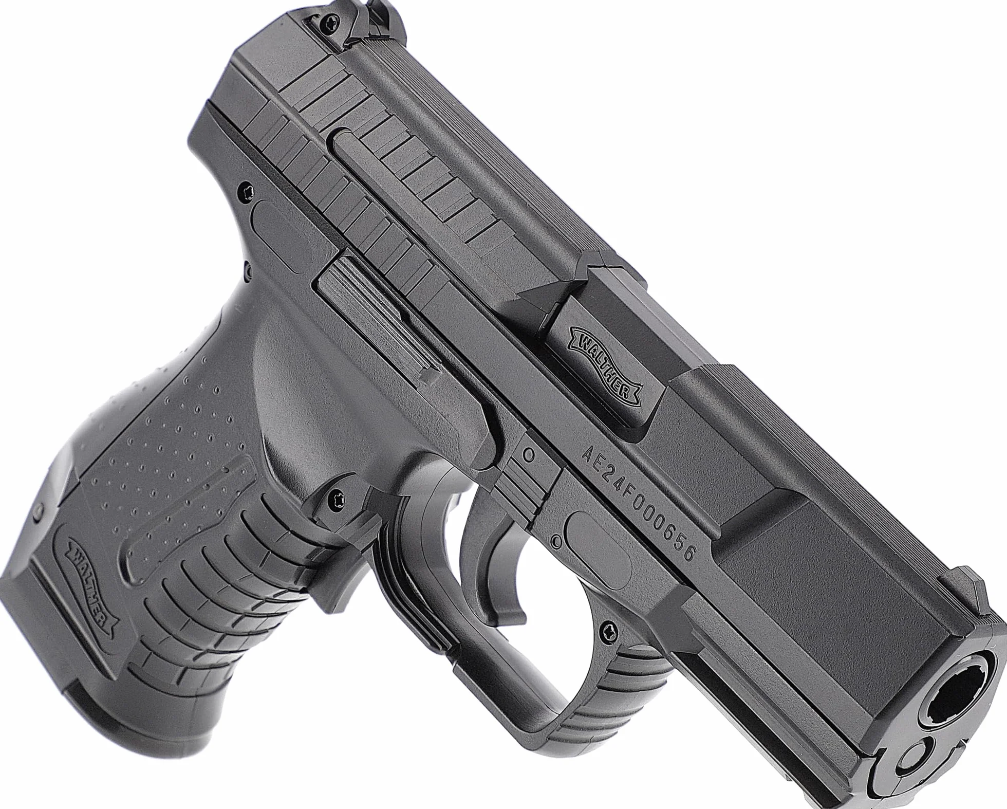 Walther P99 DAO Pistola de Airsoft, eléctrica, con máx. 0,5 Julios, Negro, 180 mm