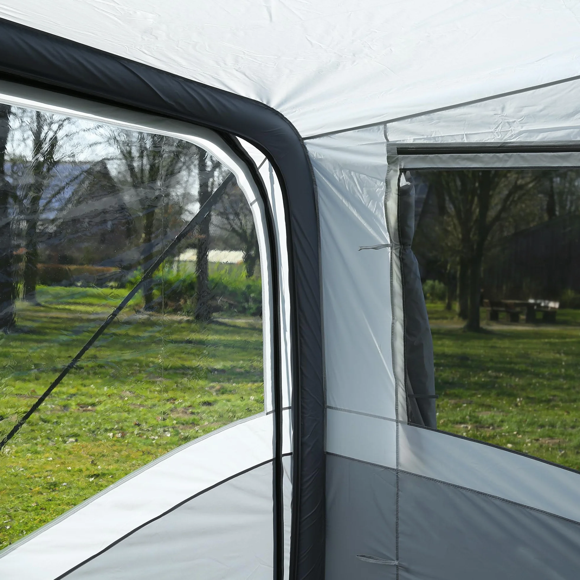 your GEAR Brela Air 360 – Tienda de campaña de aire para Hobby Beachy Caravan – Parasol y toldo para caravana con listón – UV 50+ (para Beachy 360)