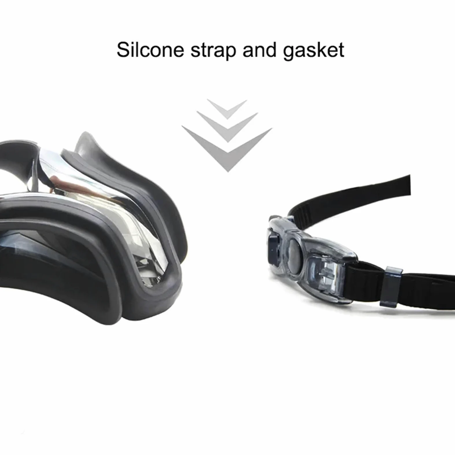 Gafas Natación Profesional Antivaho Para Deportes | Gafas de natación con vista amplia sin fugas for mujeres y hombres
