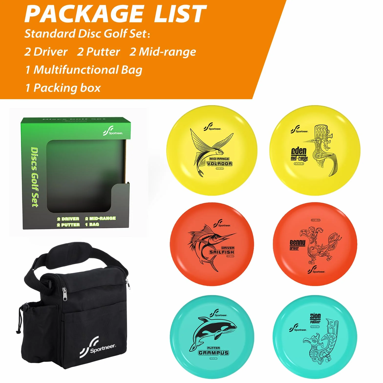Sportneer Disco volador LED recargable USB-C, 175 g, HDPE, 3 modos de color, sensor de movimiento