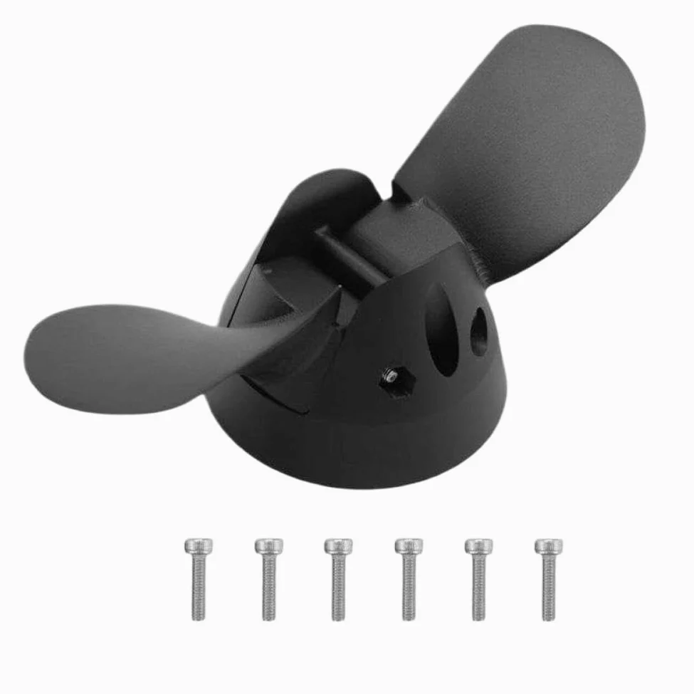 Hélice Plegable para Barco Efoil Surf Motor Barco hélice fueraborda Compatible con