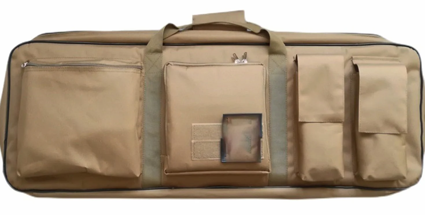 Bolsa Táctica Escopeta Estuche Pistola Acolchado Mochila Caza Aire Libre Airsoft Tiro