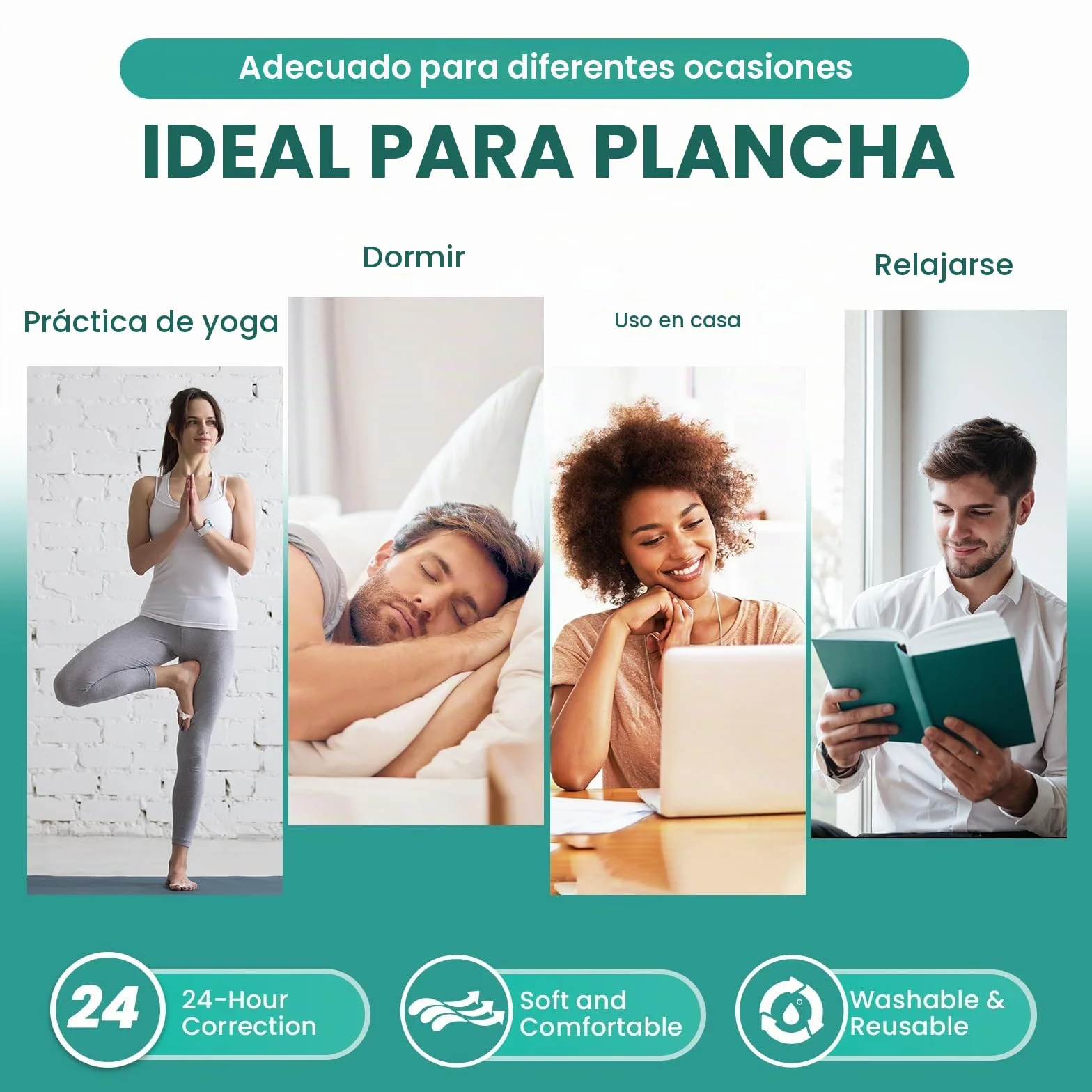 Separadores de Dedos para Juanetes Alivio Dolor Alineación Pies Ajustables 2 Pares Caja Regalo