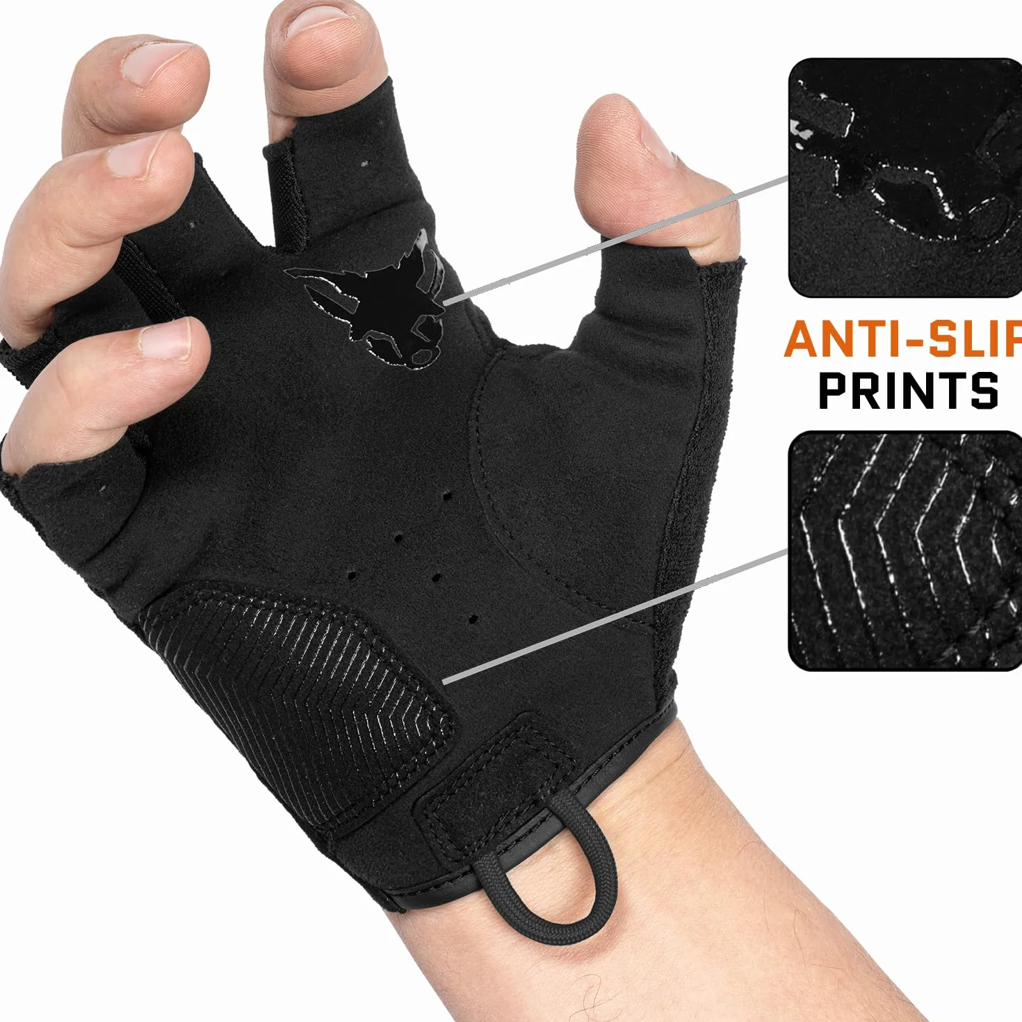 Guantes tácticos sin Dedos ACE Schakal para Paintball y Deportes de Tiro