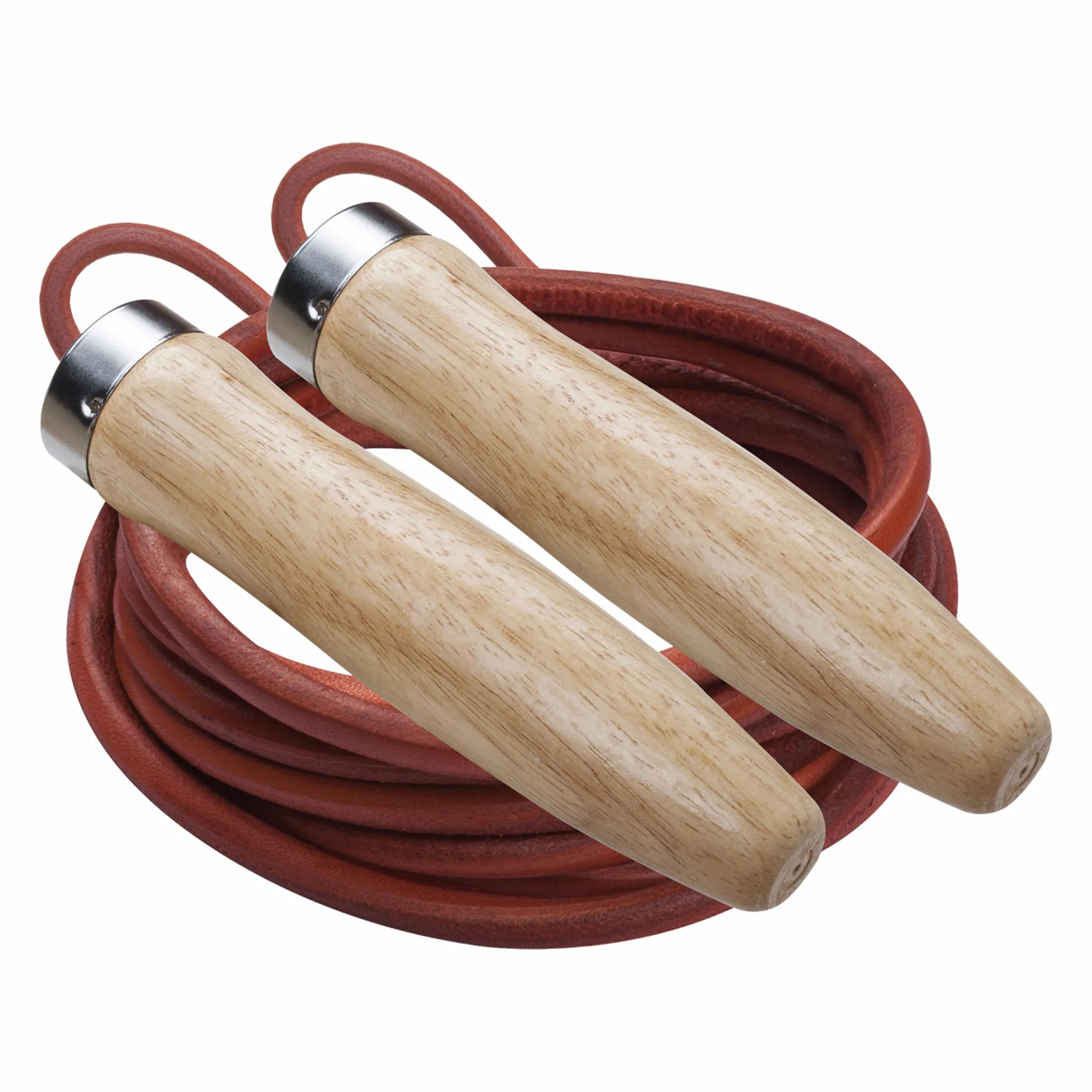 Champion Sports Cuerda de saltar con rodamiento de bolas de cuero