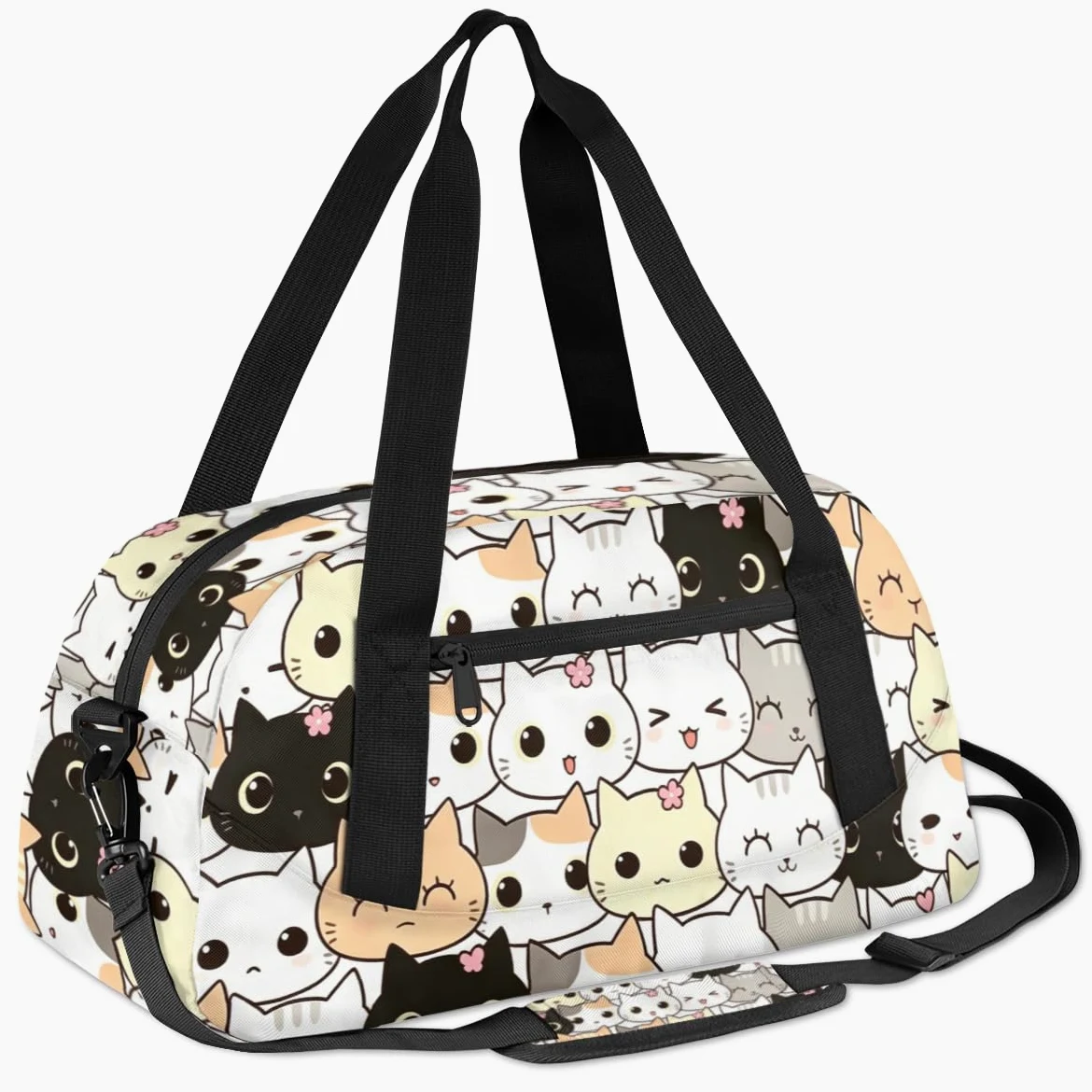 Cute Animal Frog Pattern Kids Duffel Bag for Girls Boys Sport Gym Bag Small Overnight Weekender Tote Bag Carry on Teen Dance Bag for Traveling Gymnastic Ballet