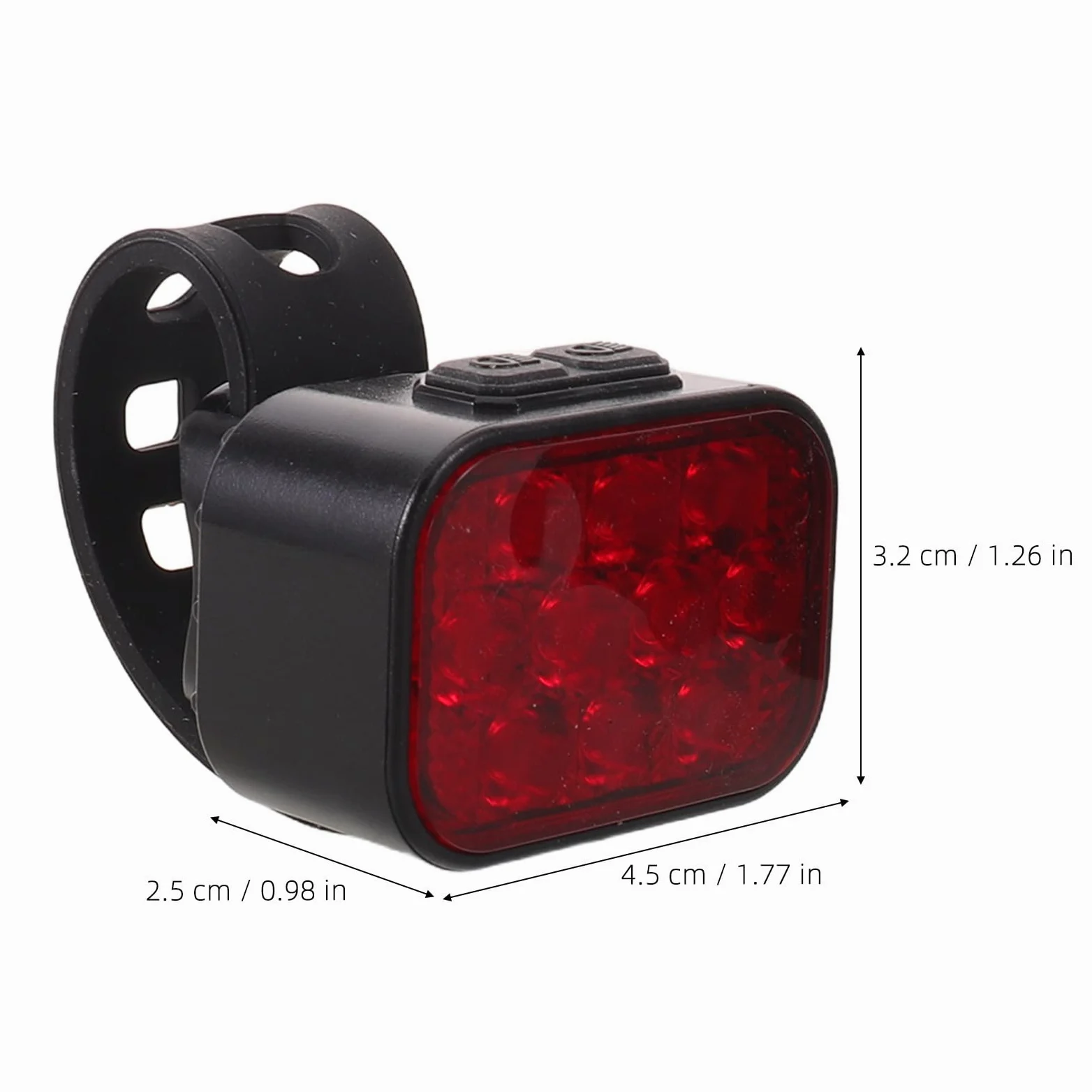 Zerodeko 1 Juego de Luces para Bicicleta Recargables por USB e Impermeables: LED superbrillantes | Faro delantero con 8 modos y luz trasera con 9 modos - Resistente al agua para ciclismo en cualquier condición climática.