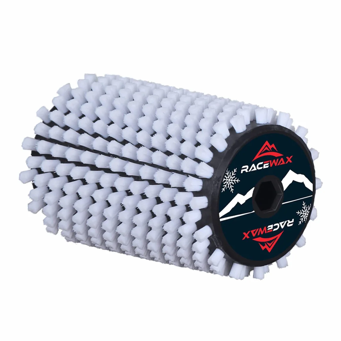 RaceWax Roto - Juego de cepillos de nailon y crin de caballo, cobre, 100 mm SpeedStick