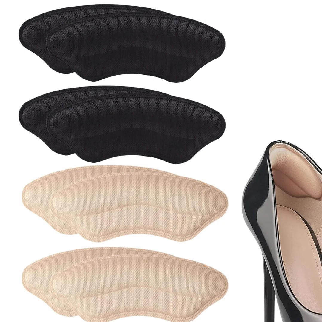 Almohadillas De Tacón De Zapatos Autoadhesivas Transpirables Antideslizantes 4 Pares