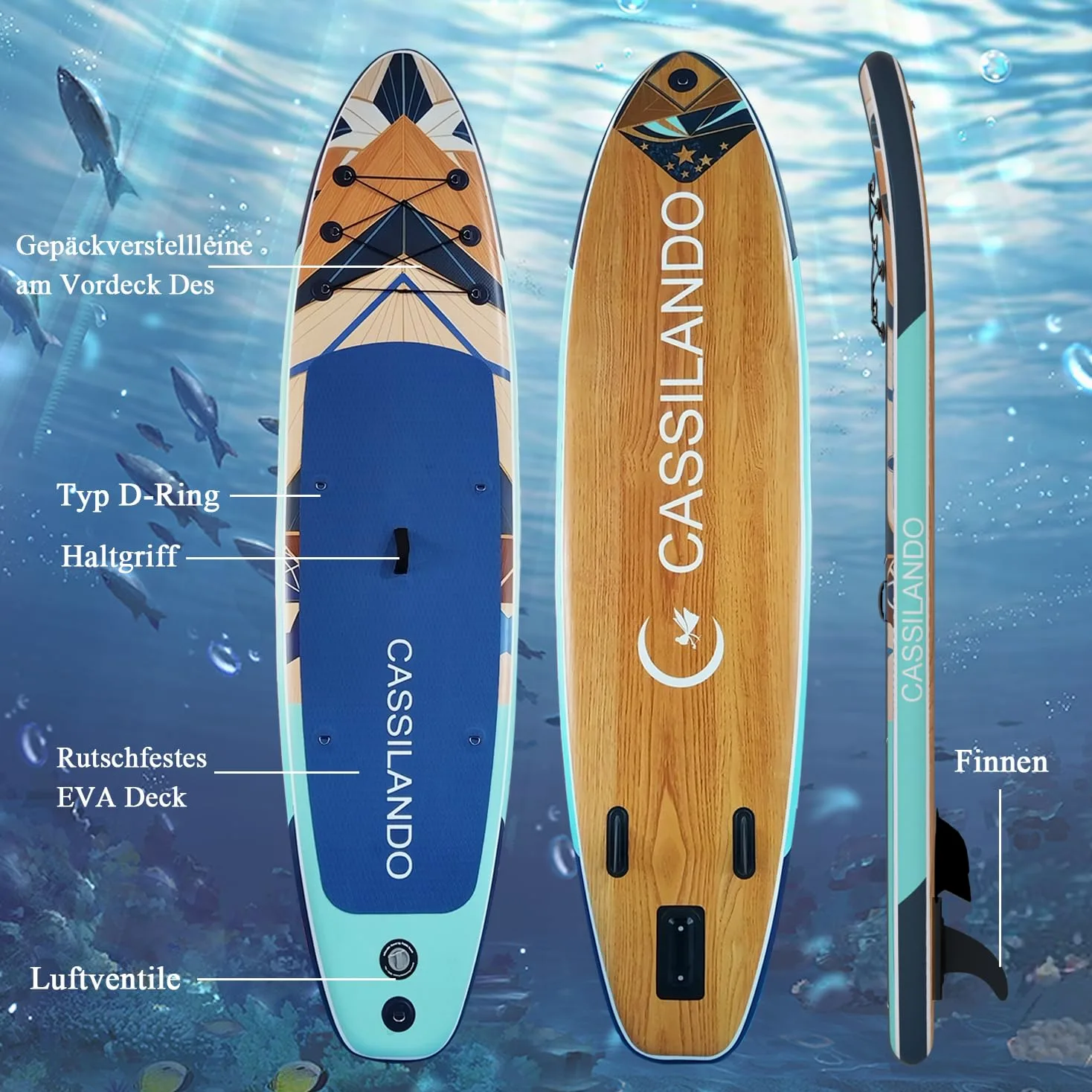 Tabla de remo de pie, tabla inflable SUP