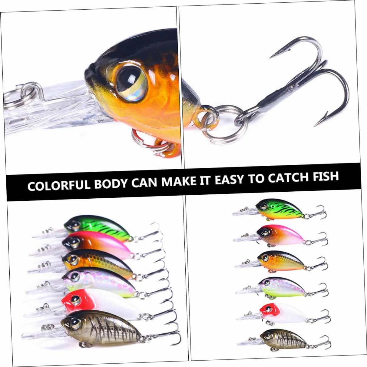 ibasenice señuelo Cebo pececillo señuelos cebos Buceo abordar Suministros de Pesca Artificial Cebo de Pesca señuelos de Pesca simulados AbS Colorful