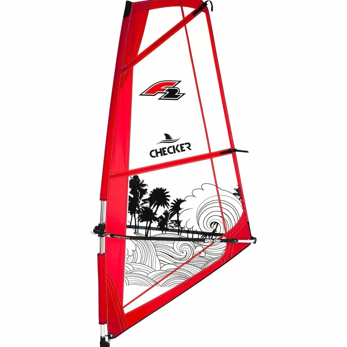 BRUNELLI 10.8 Windsurf Woven - Tabla de surf hinchable de doble capa, 4,5 m²