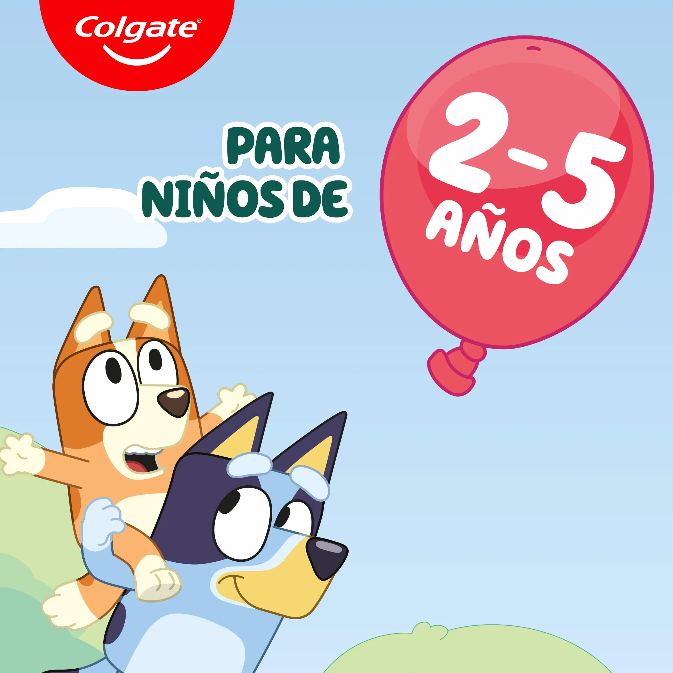 Colgate Cepillos de dientes Kids Bluey 2-5 años Pack 12 x 2, cabezal pequeño, filamentos extra suaves